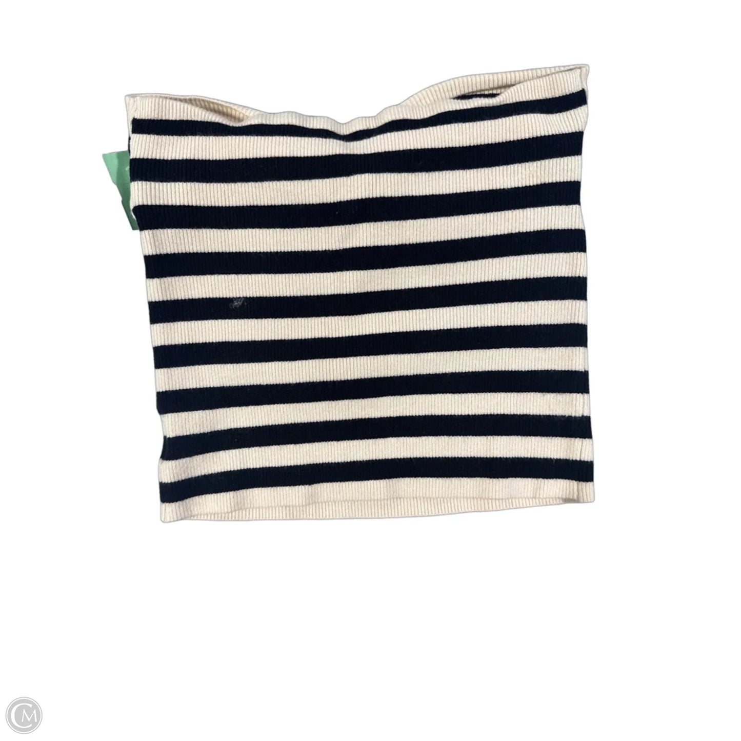 Top Sleeveless By Cmc In Striped Pattern, Size: L
