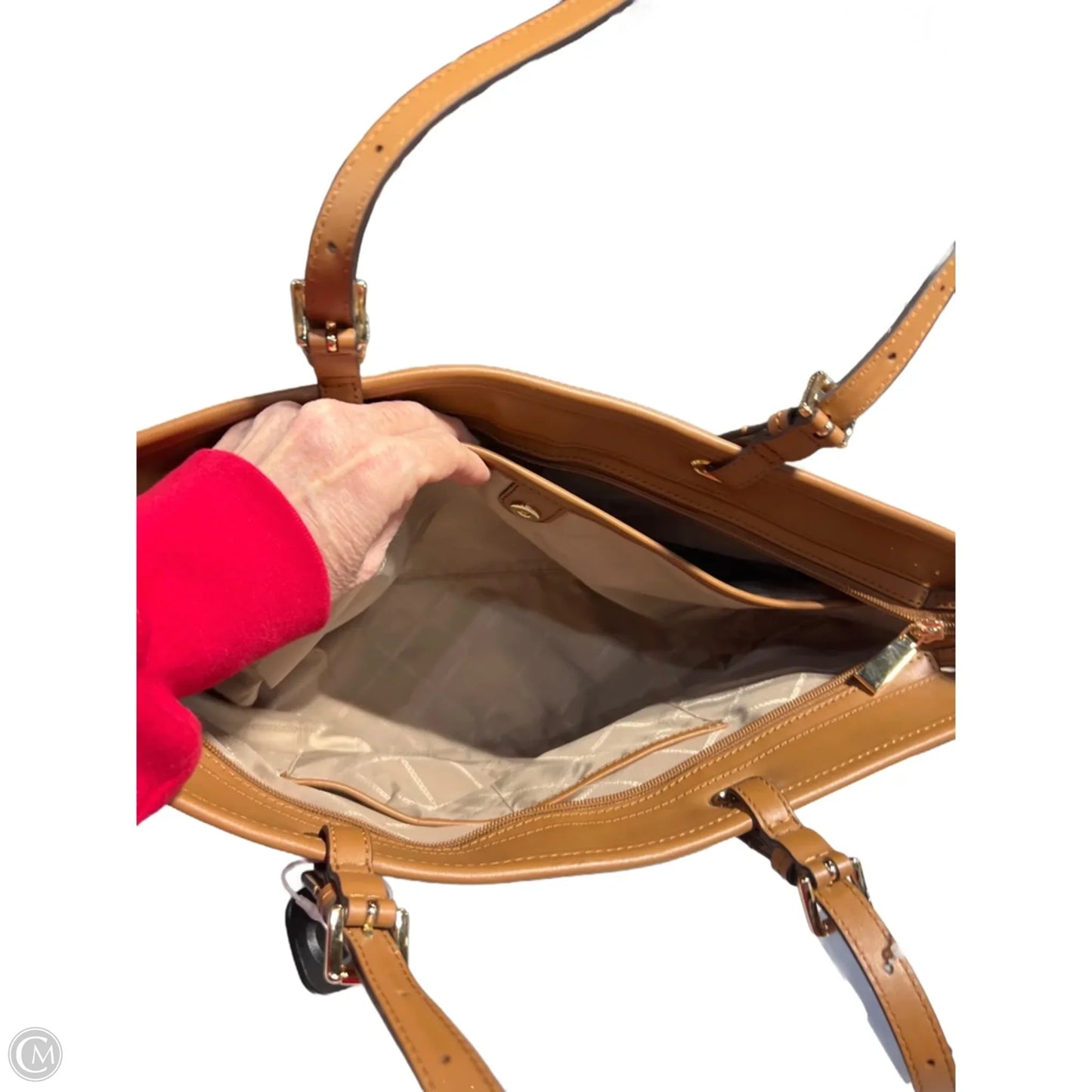 Handbag Designer By Michael Kors, Size: Large