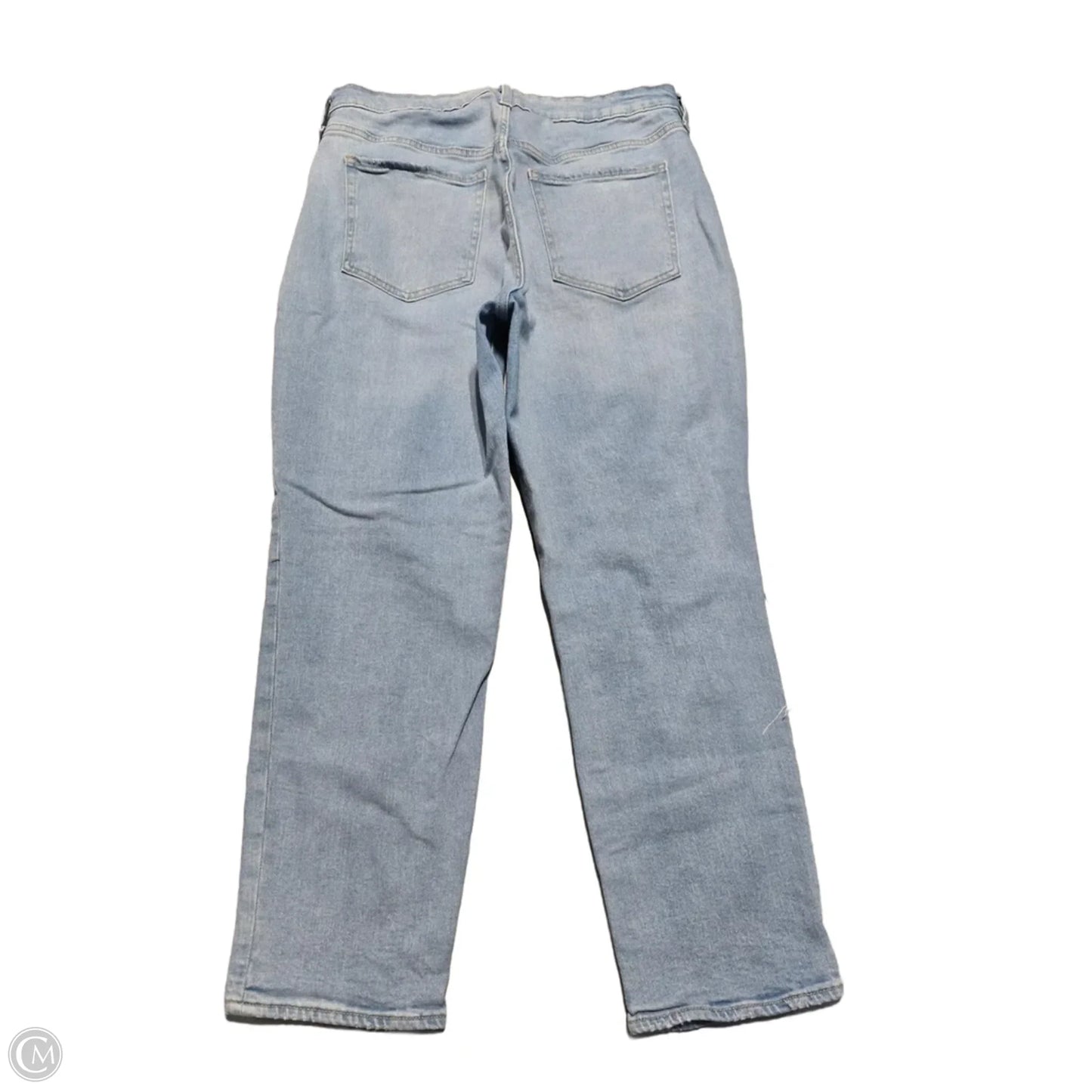 Jeans Straight By Old Navy In Blue Denim, Size: 14