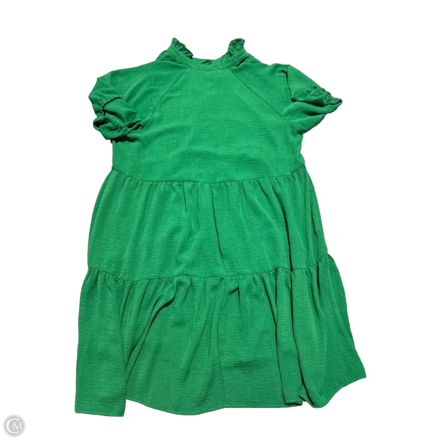 Dress Casual Midi By Cece In Green, Size: 1x