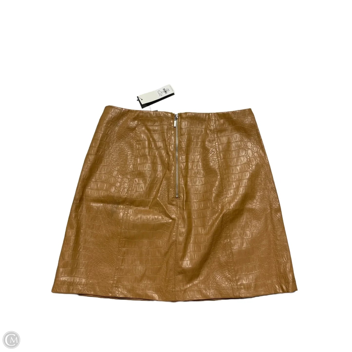 Skirt Mini & Short By Mi Ami In Snakeskin Print, Size: M