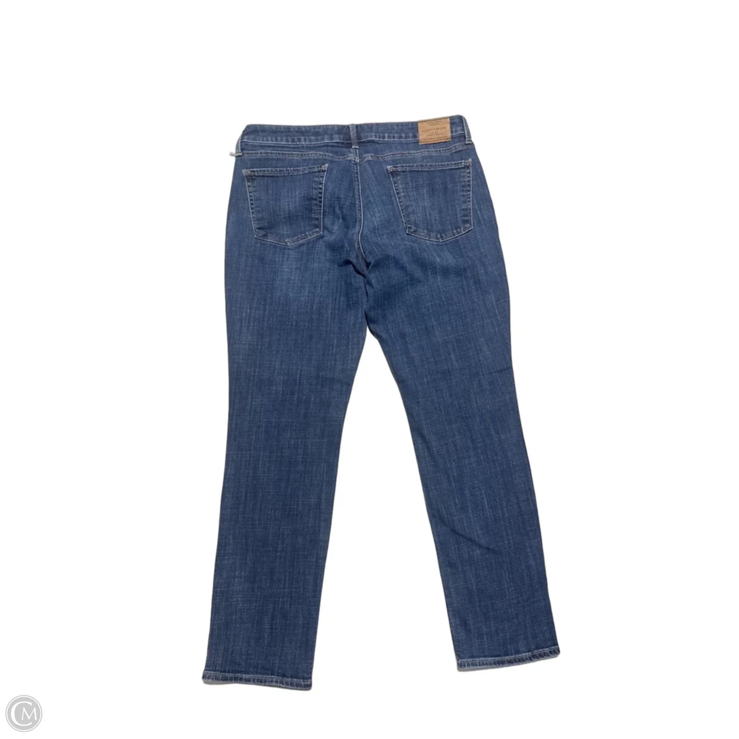 Jeans Skinny By Lucky Brand In Blue Denim, Size: 14