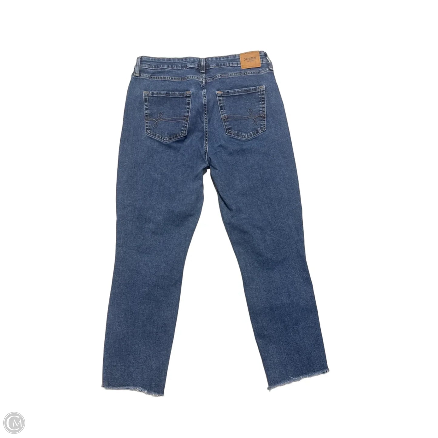 Jeans Skinny By Levis In Blue Denim, Size: 12