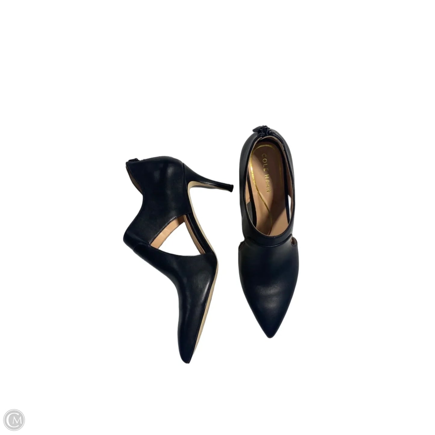 Boots Ankle Heels By Cole-haan In Black, Size: 9.5