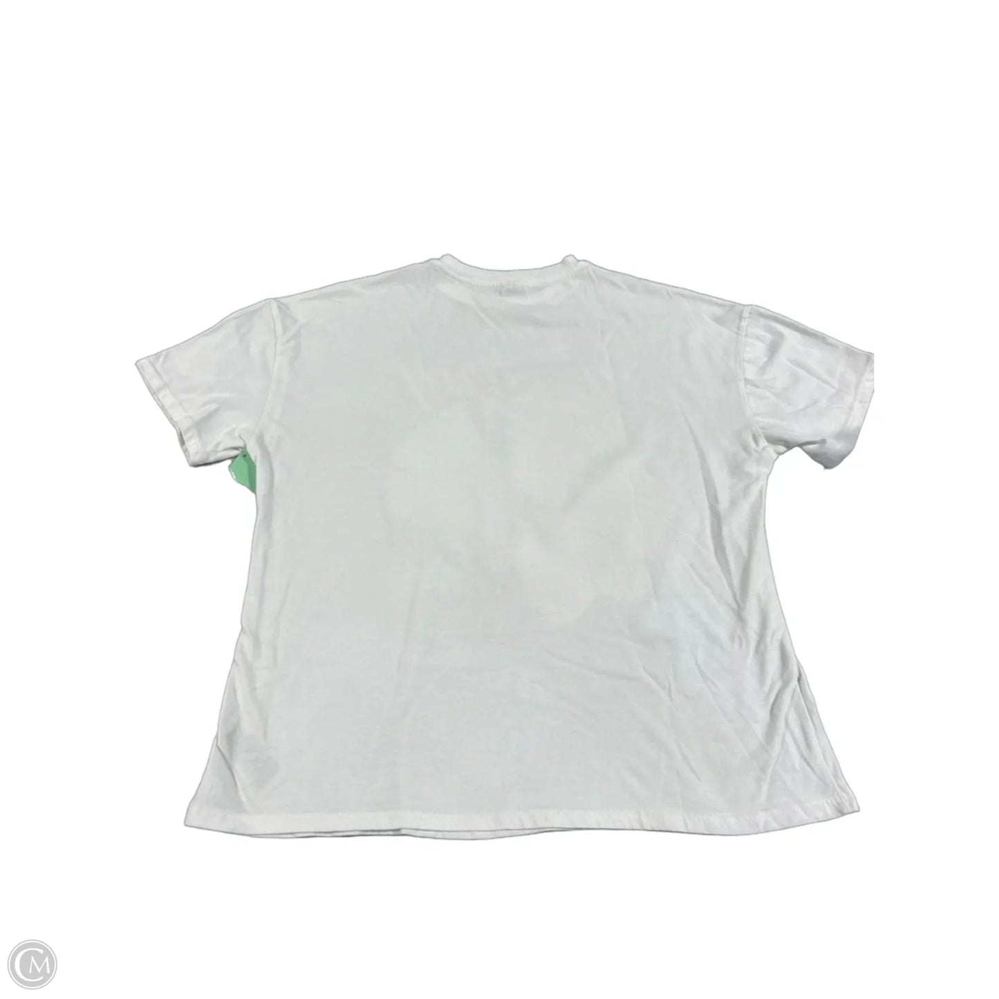 Top Short Sleeve By No Boundaries In White, Size: S