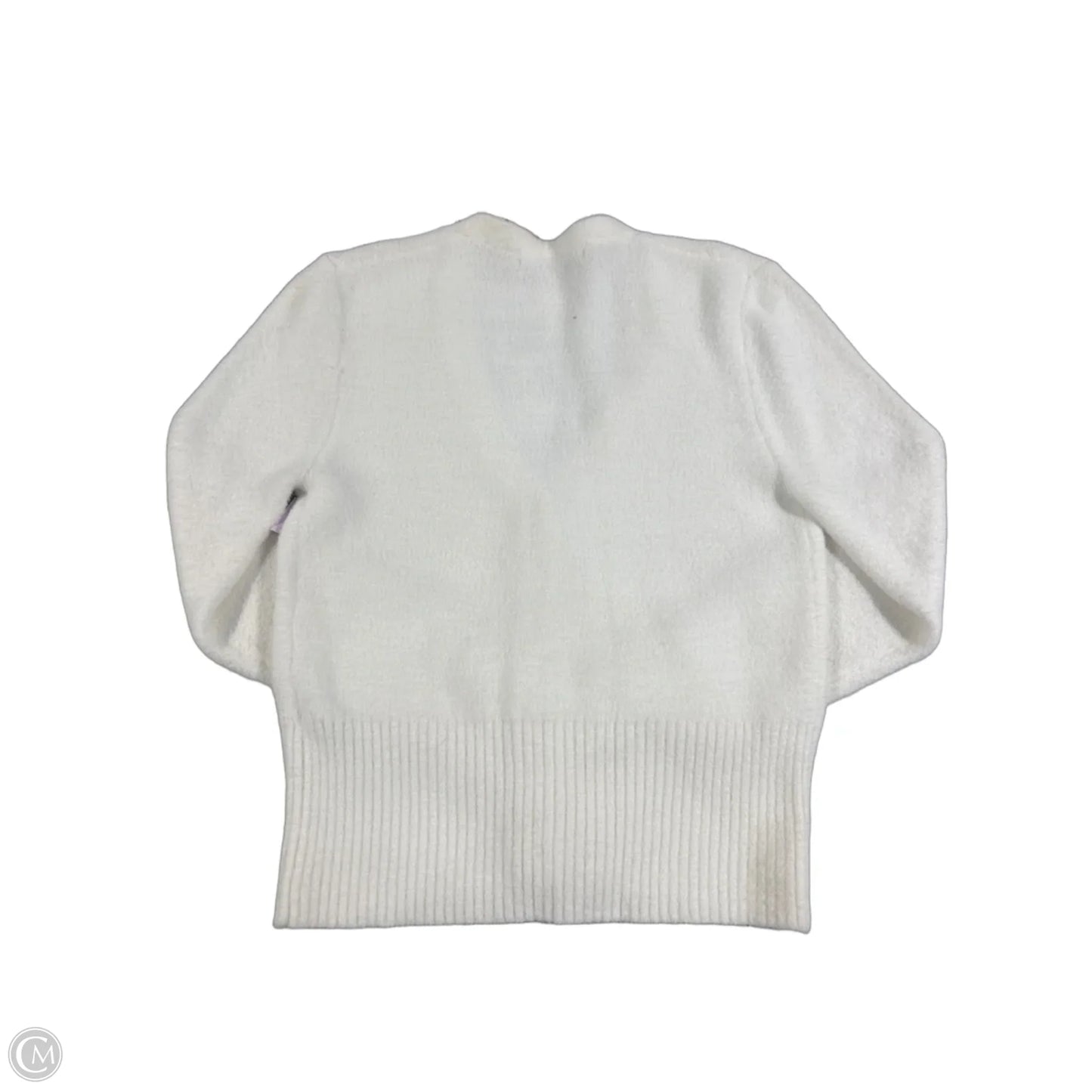 Sweater By Zara In White, Size: L