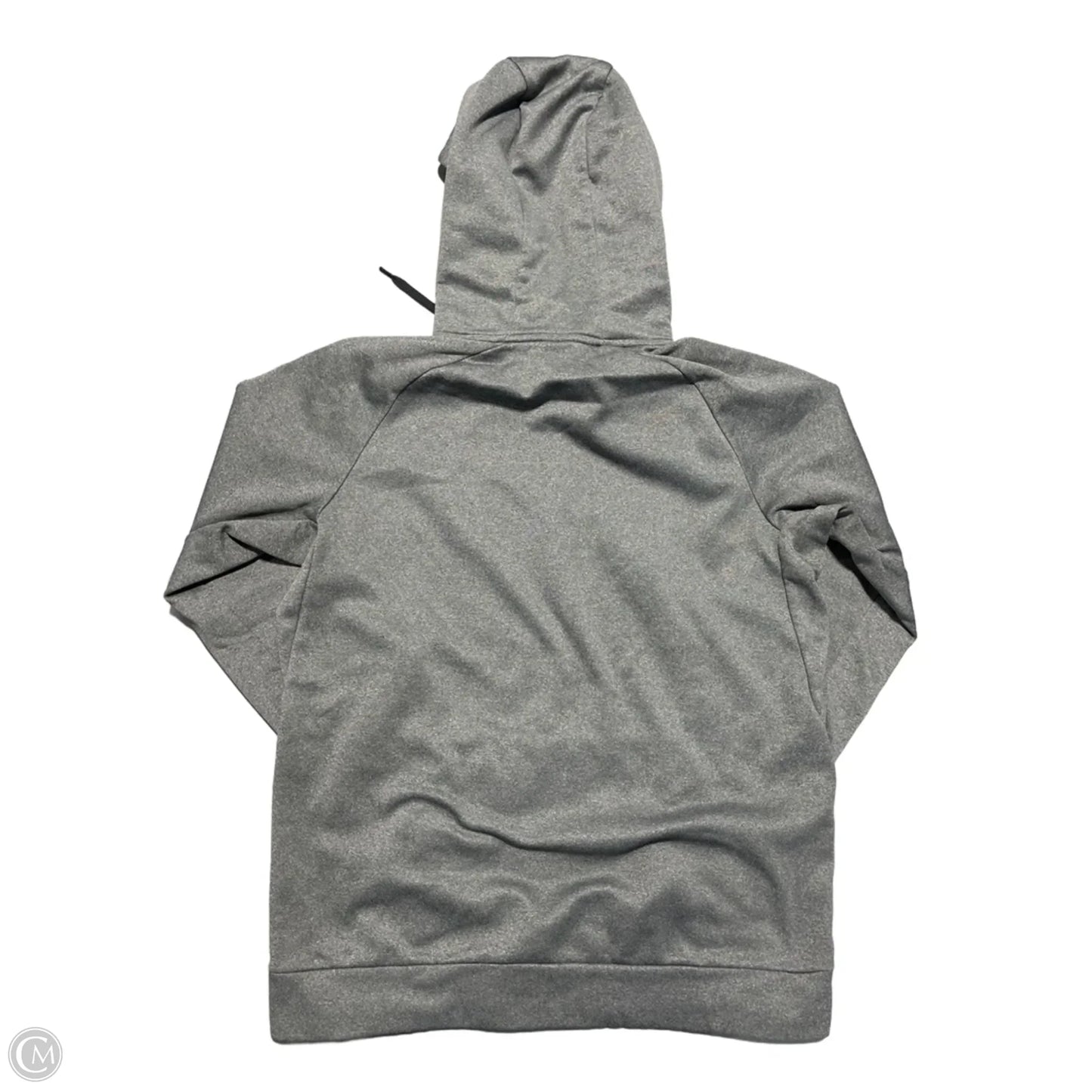 Sweatshirt Hoodie By Nike In Grey, Size: M