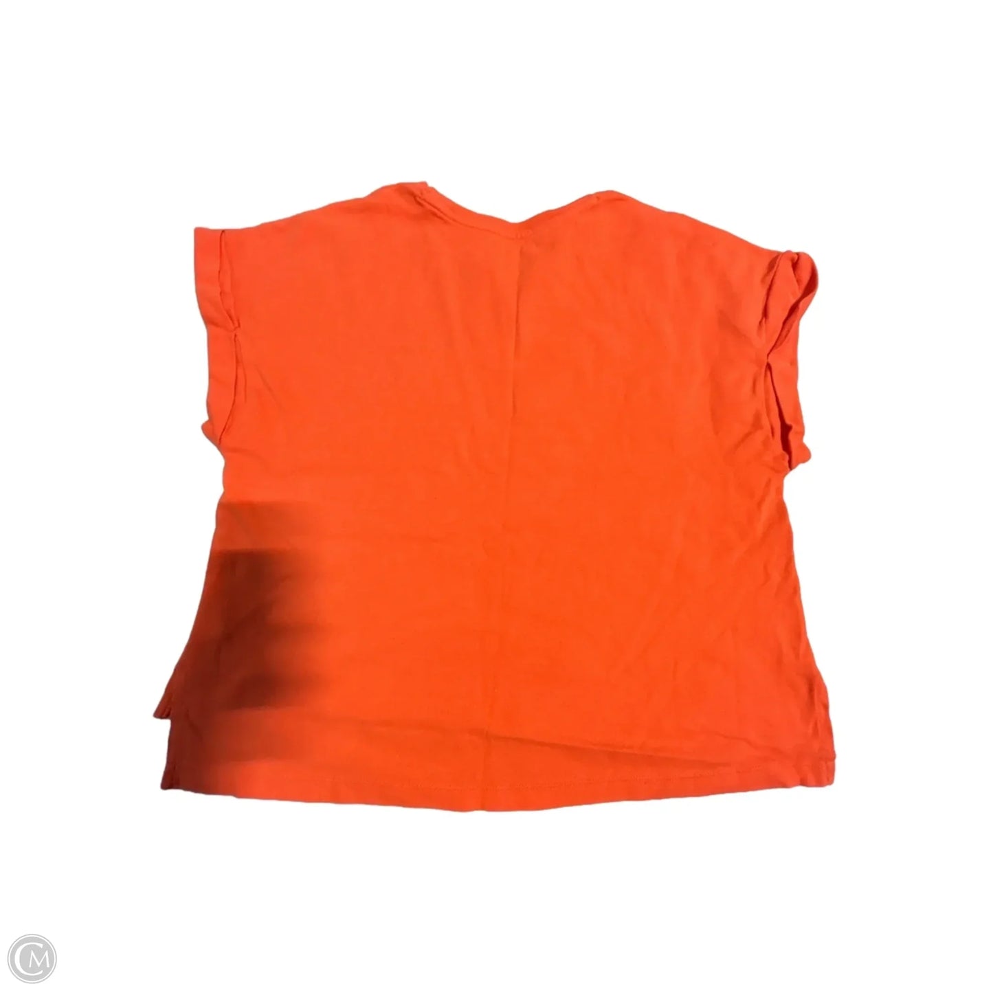 Top Short Sleeve By Avia In Orange, Size: M