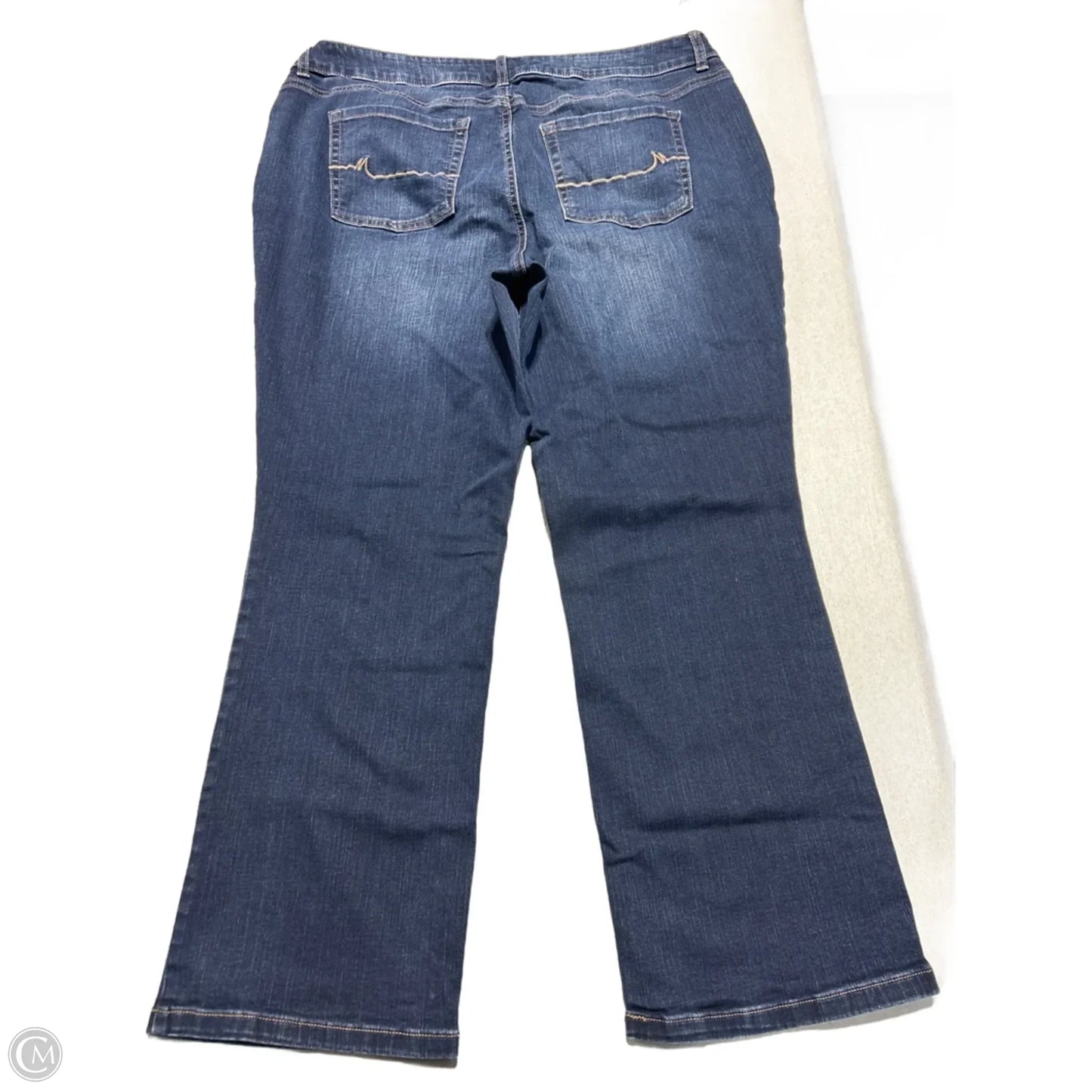 Jeans Skinny By Maurices In Blue Denim, Size: 20