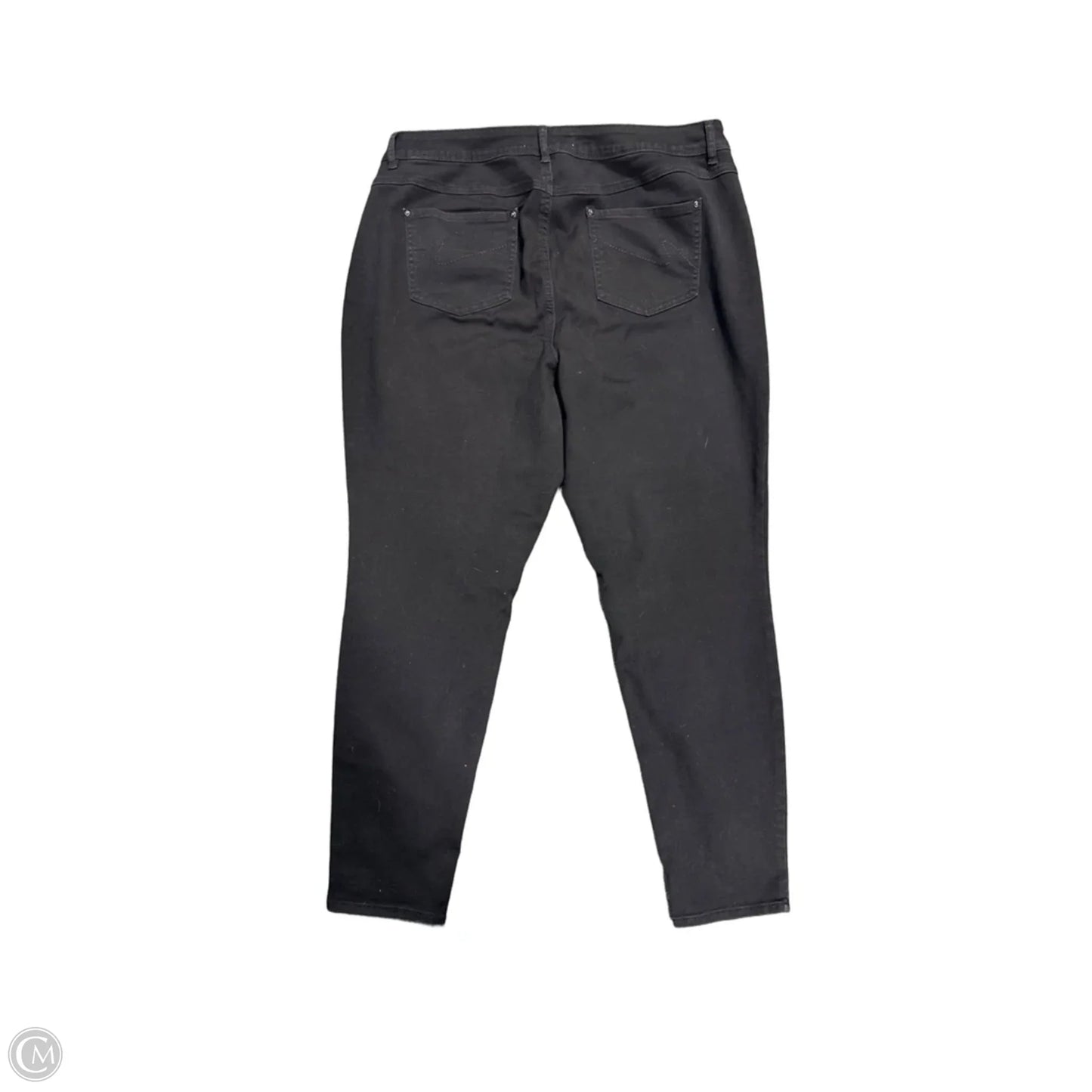 Jeans Skinny By C Est. 1946 In Black, Size: 18