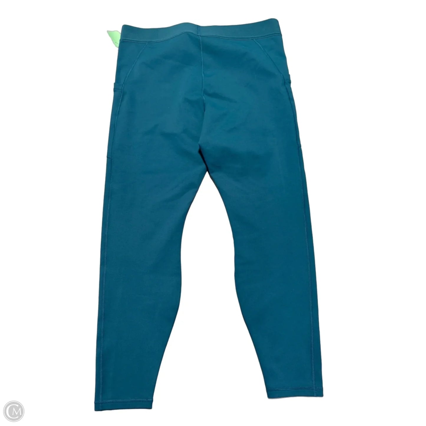 Athletic Leggings By Fabletics In Teal, Size: Xl