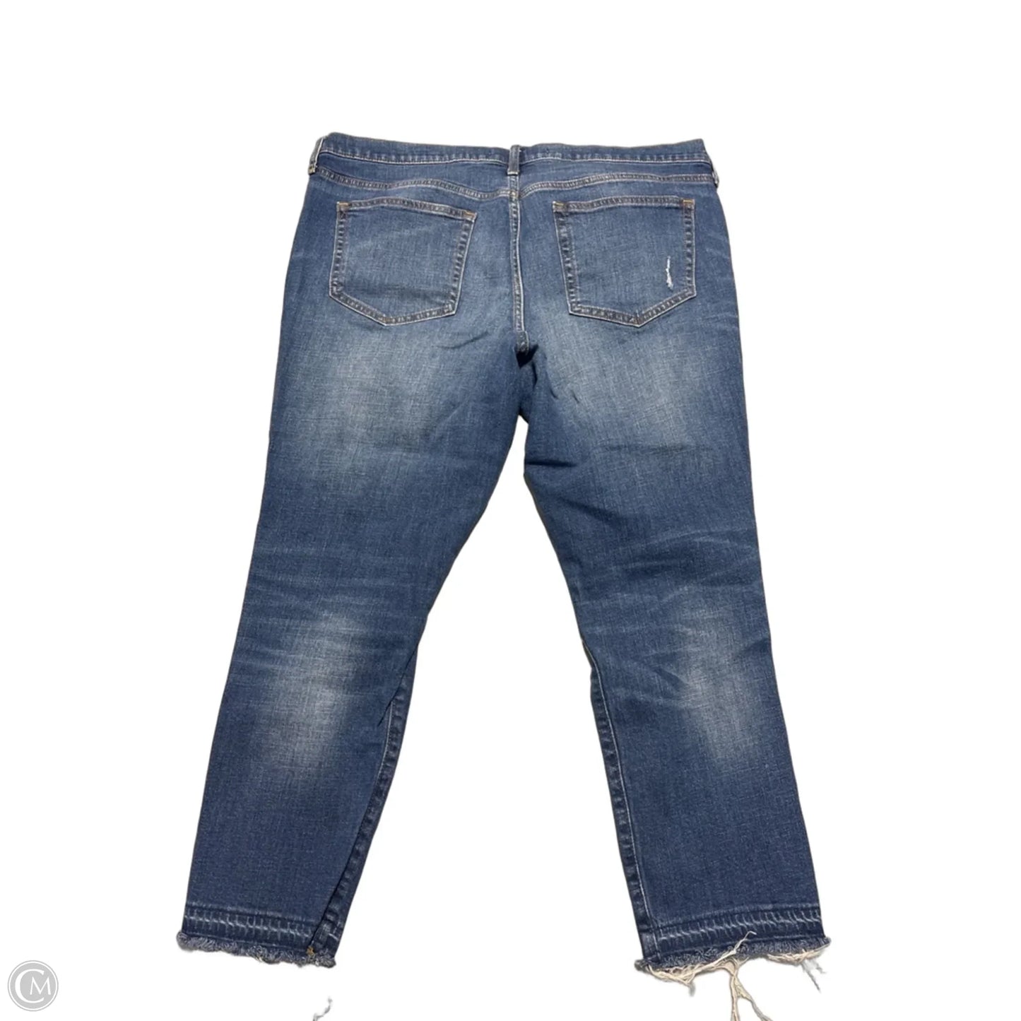Jeans Straight By Gap In Blue, Size: 18