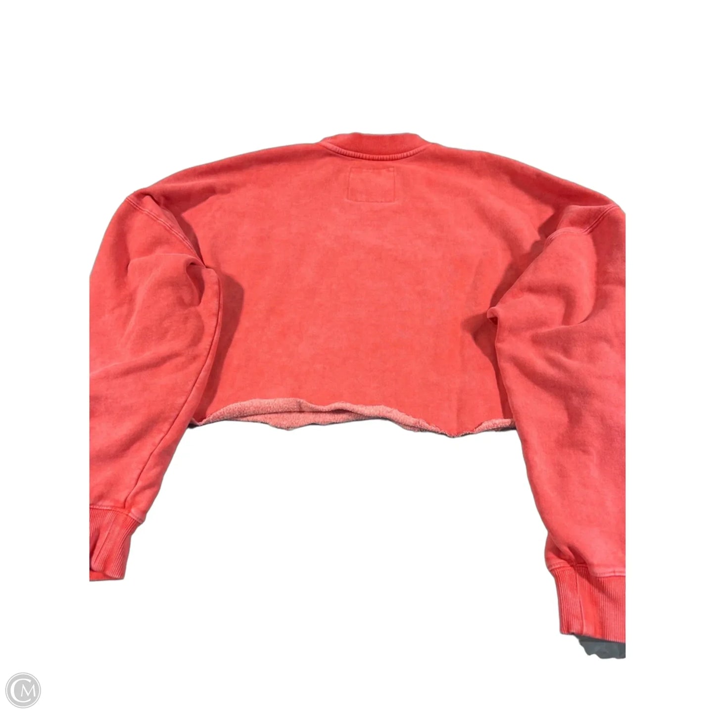 Top Long Sleeve By Cmc In Red, Size: L