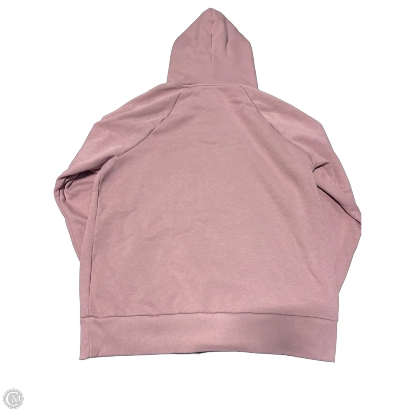 Sweatshirt Hoodie By Under Armour In Mauve, Size: S