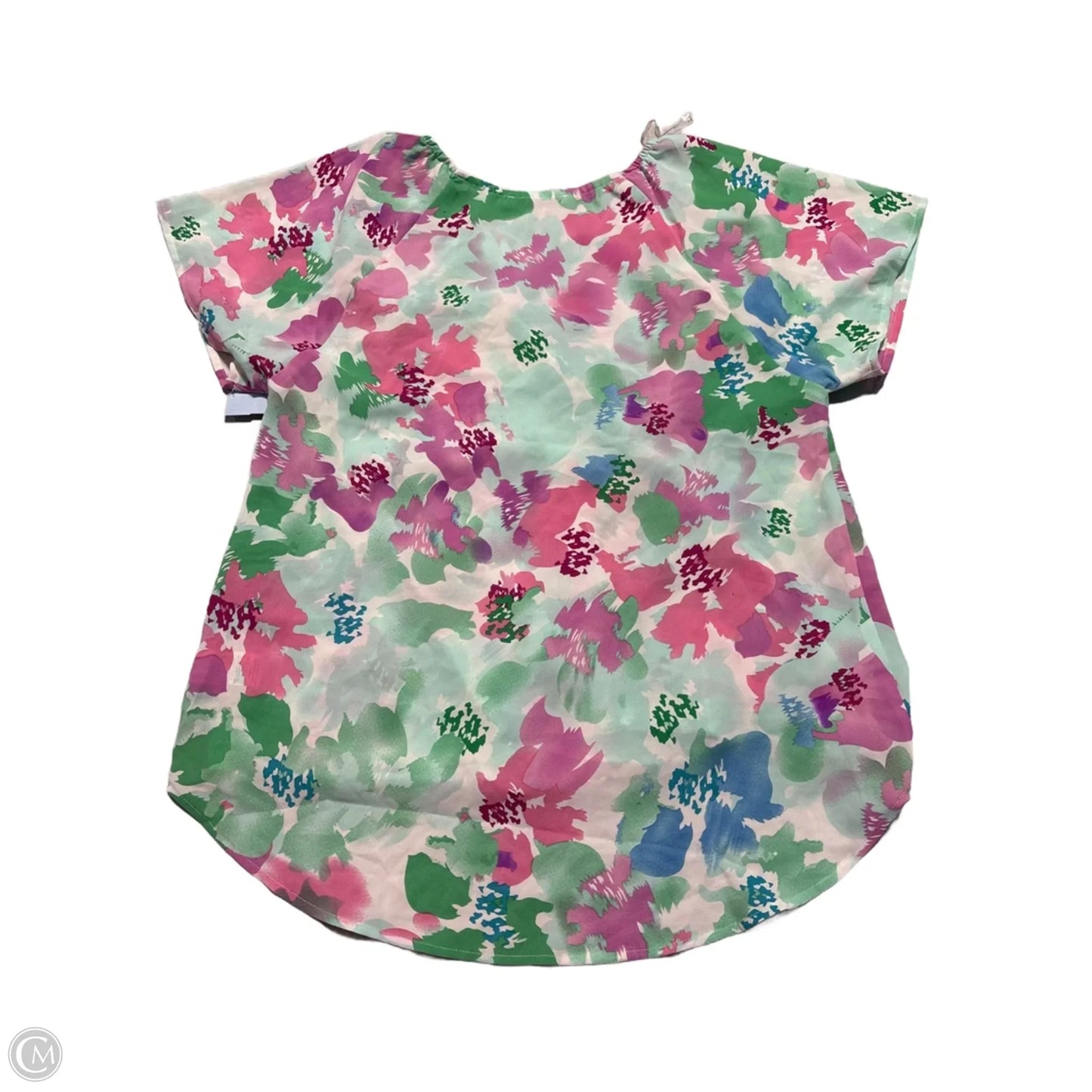 Blouse Short Sleeve By Staccato In Floral Print, Size: S