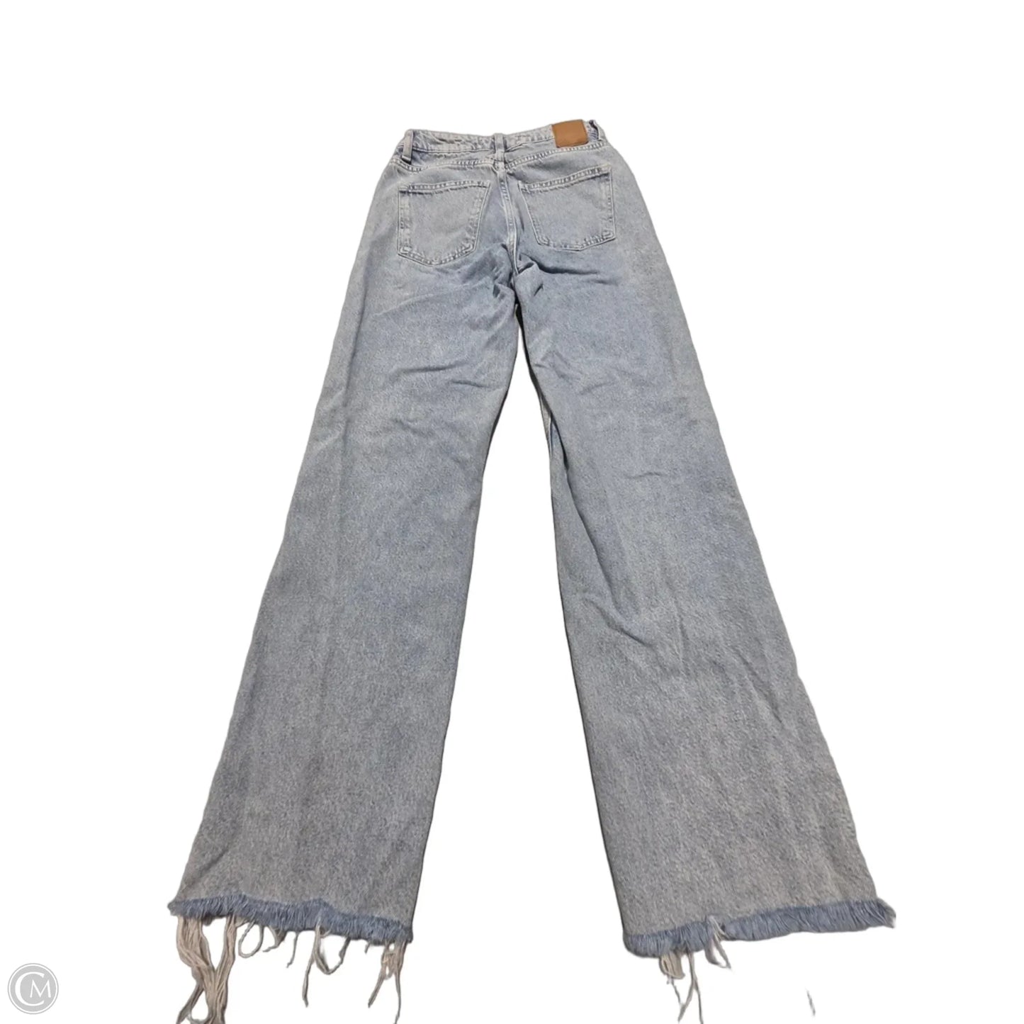 Jeans Straight By Zara In Blue, Size: 2