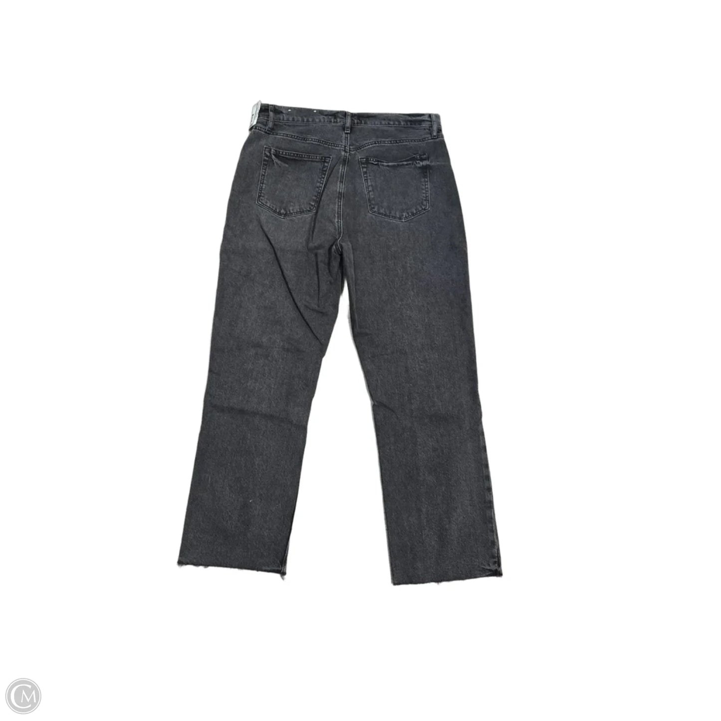 Jeans Straight By Loft In Black, Size: 8
