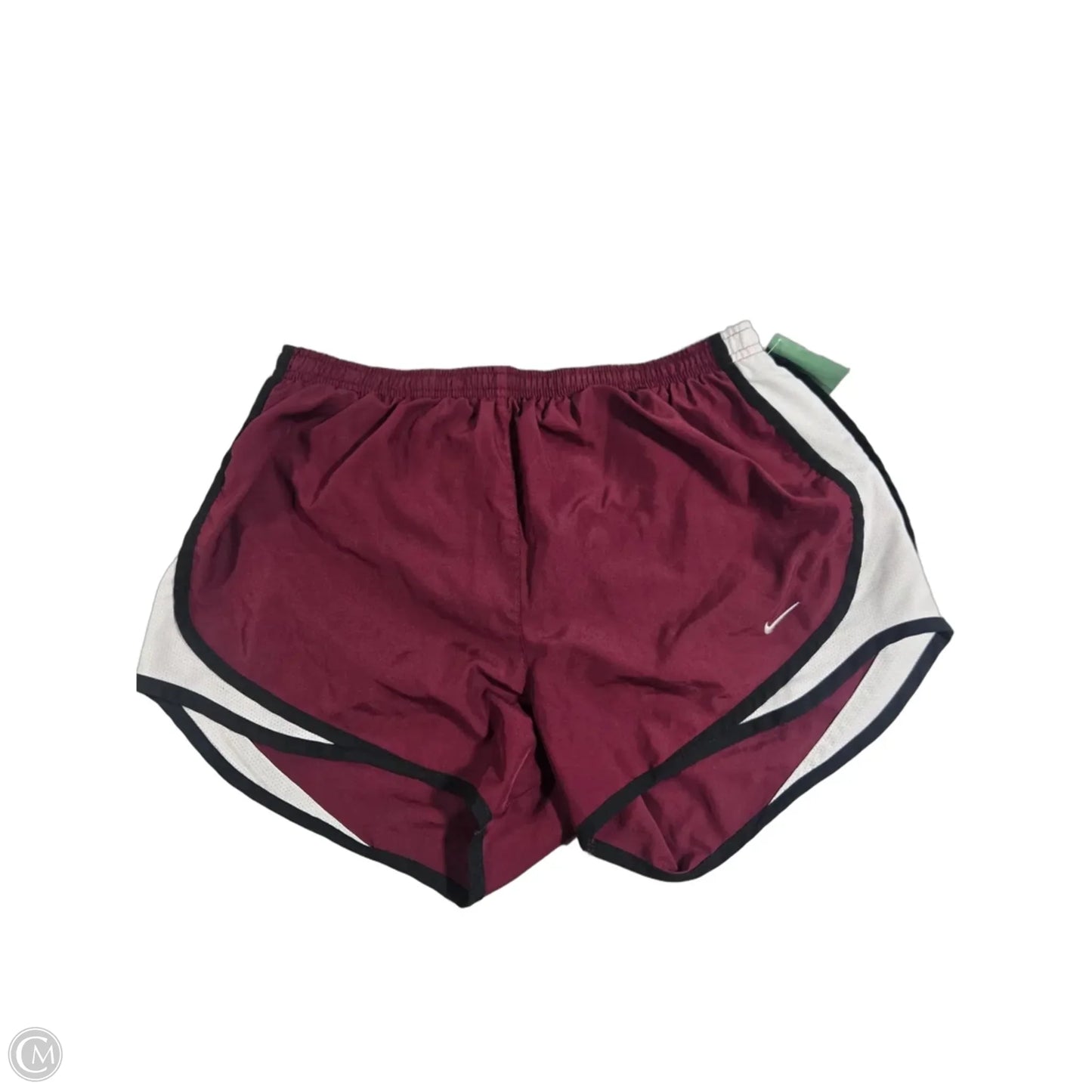 Athletic Shorts By Nike In Maroon, Size: M