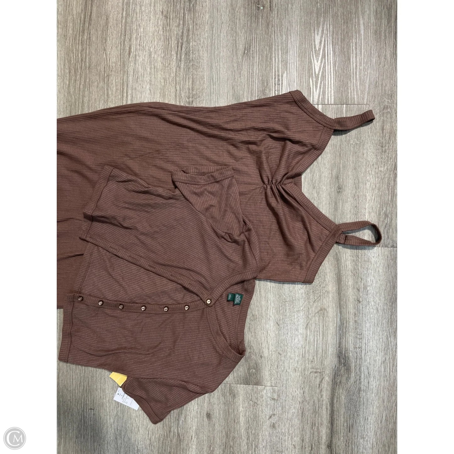 Dress Casual Maxi By Wild Fable In Brown, Size: L
