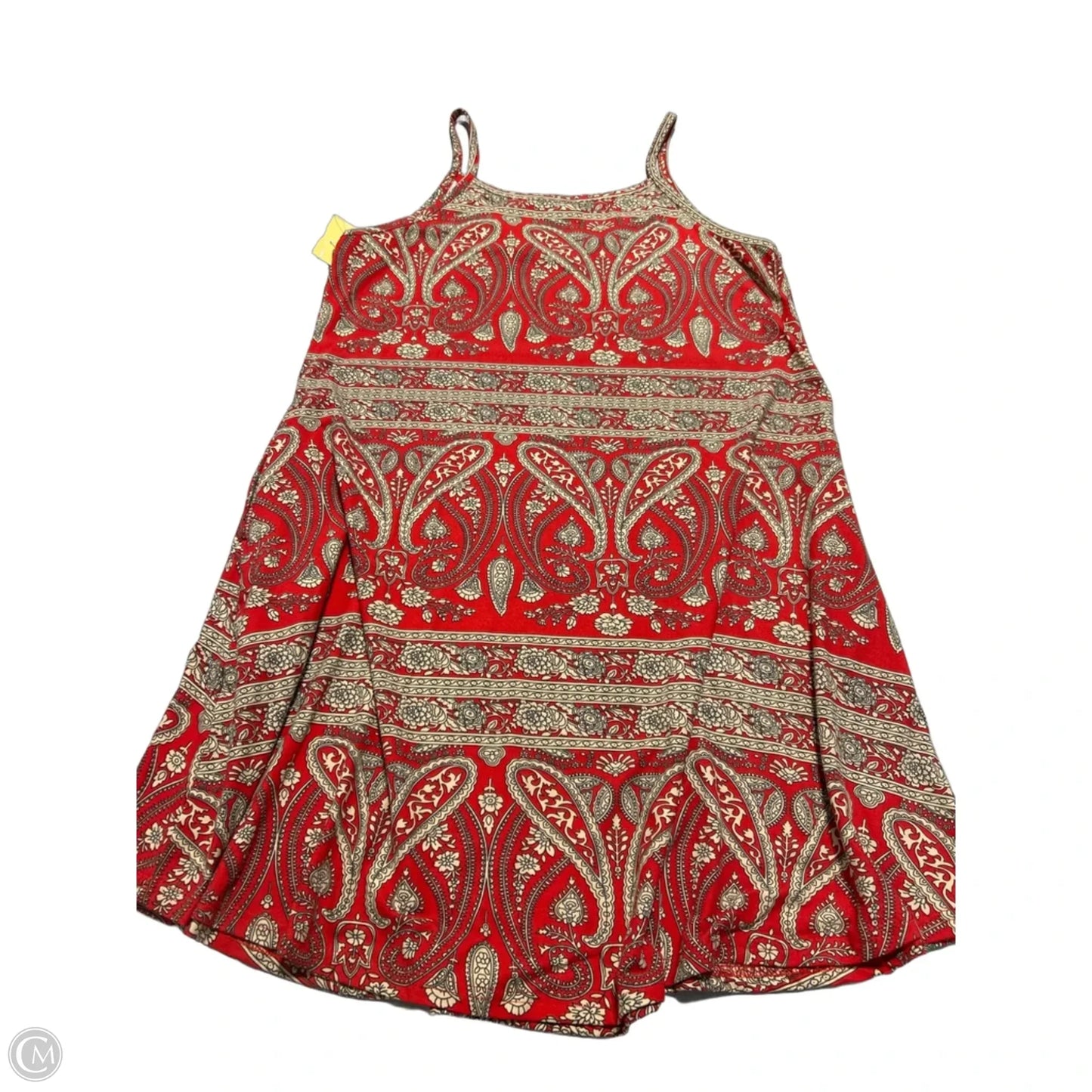 Dress Casual Short By Cmc In Red, Size: L