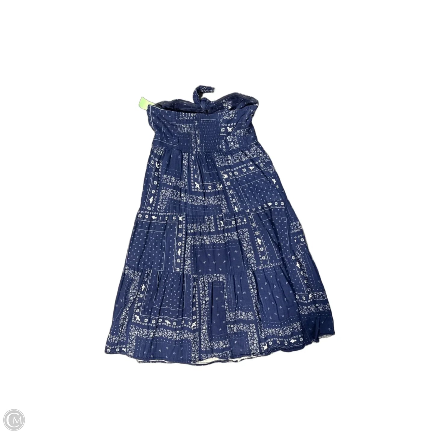 Dress Casual Midi By Universal Thread In Blue, Size: M