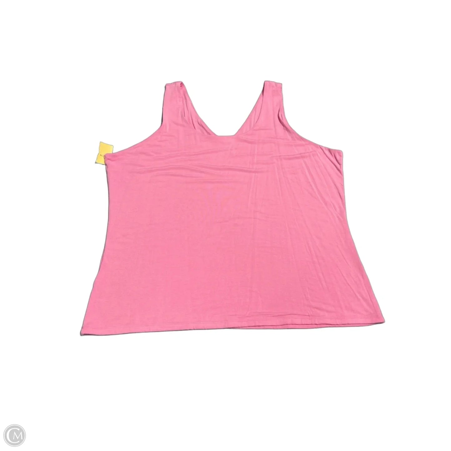 Tank Top By Joan Rivers In Pink, Size: 3x