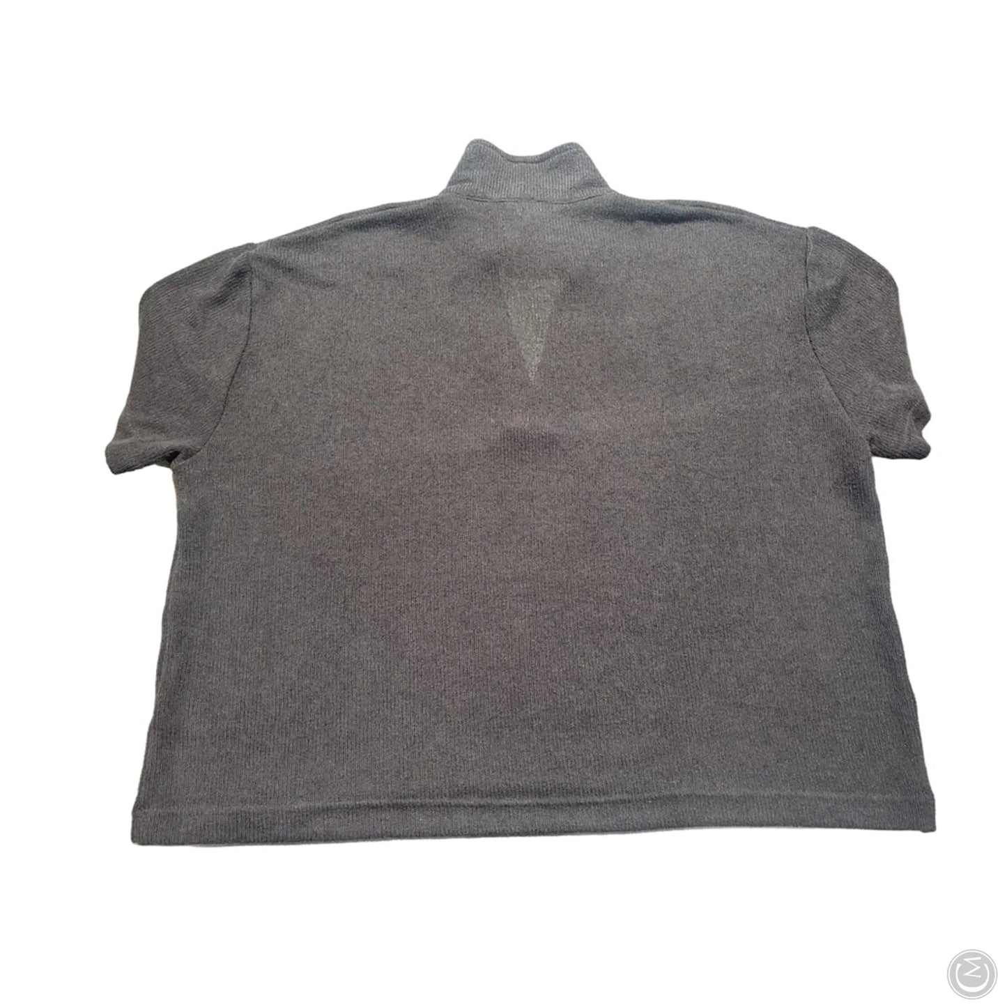 Top Short Sleeve By H&m In Grey, Size: Xl