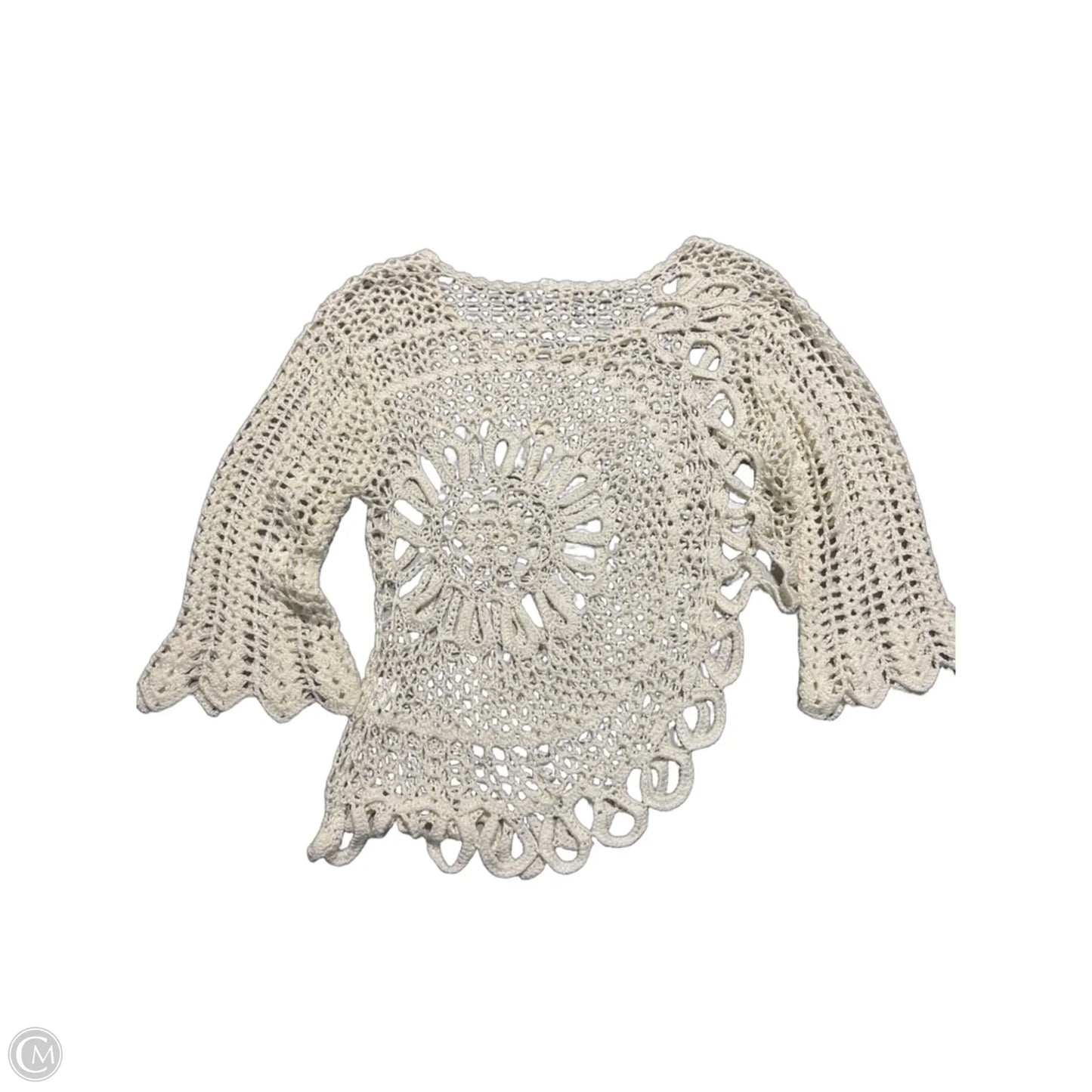 Sweater By Cmc In Cream, Size: M