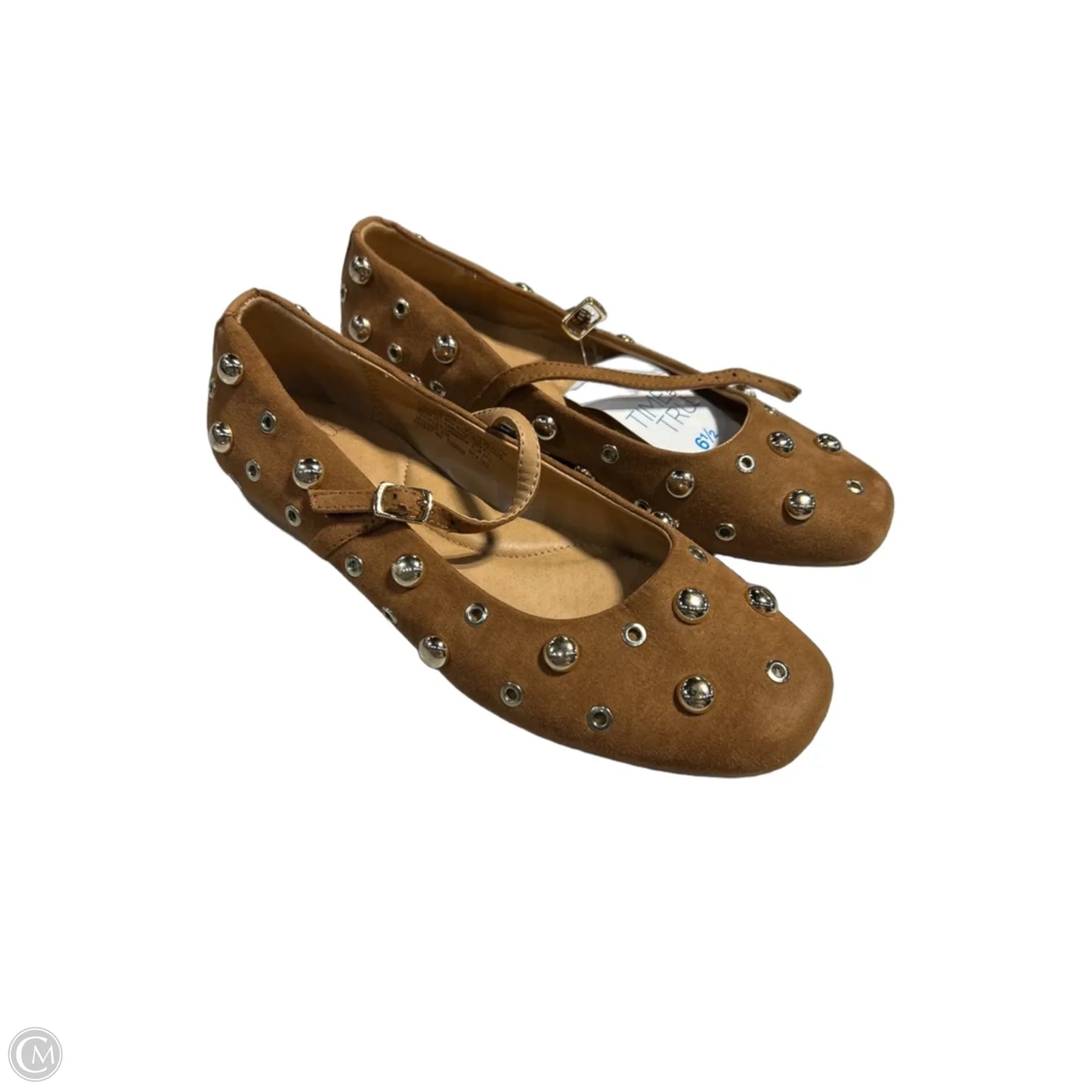 Shoes Flats By Time And Tru In Tan, Size: 6.5