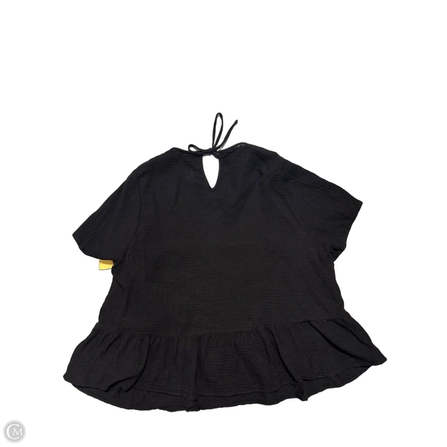 Top Short Sleeve By Torrid In Black, Size: XXL