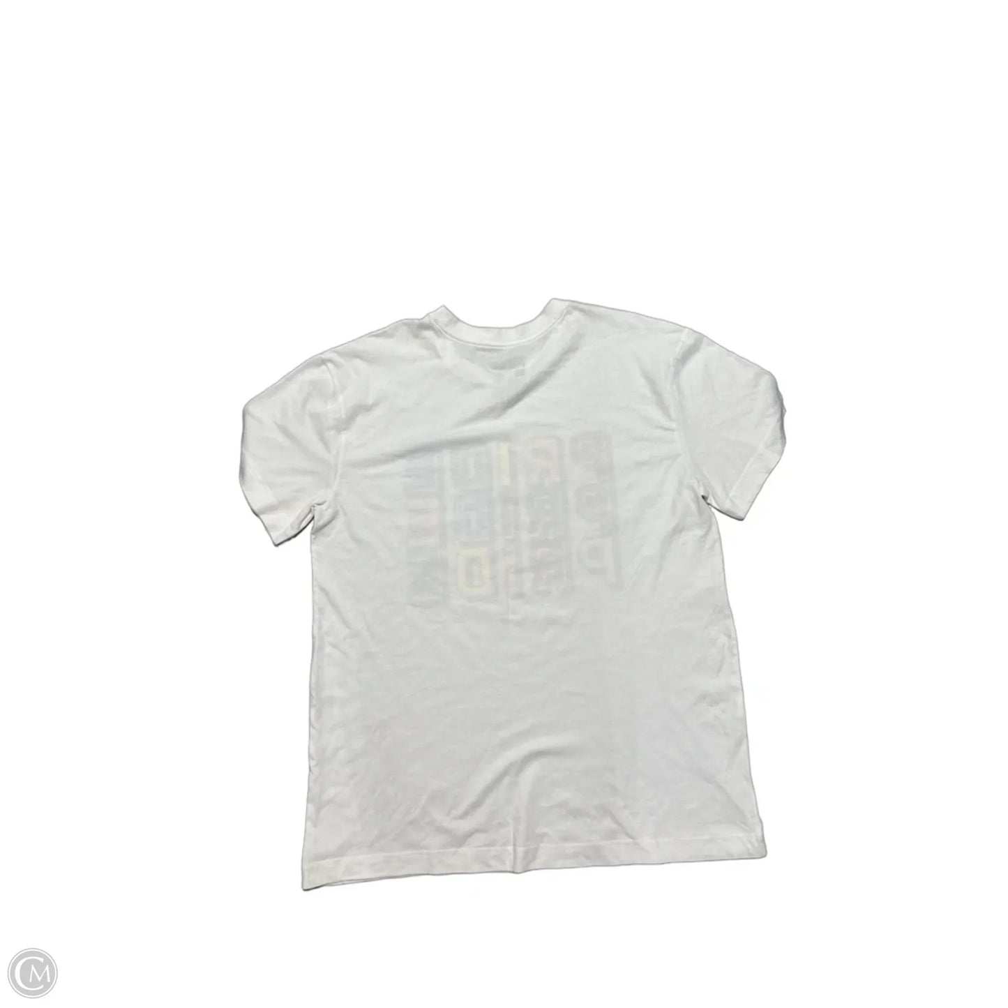 Top Short Sleeve By Target In White, Size: Xl