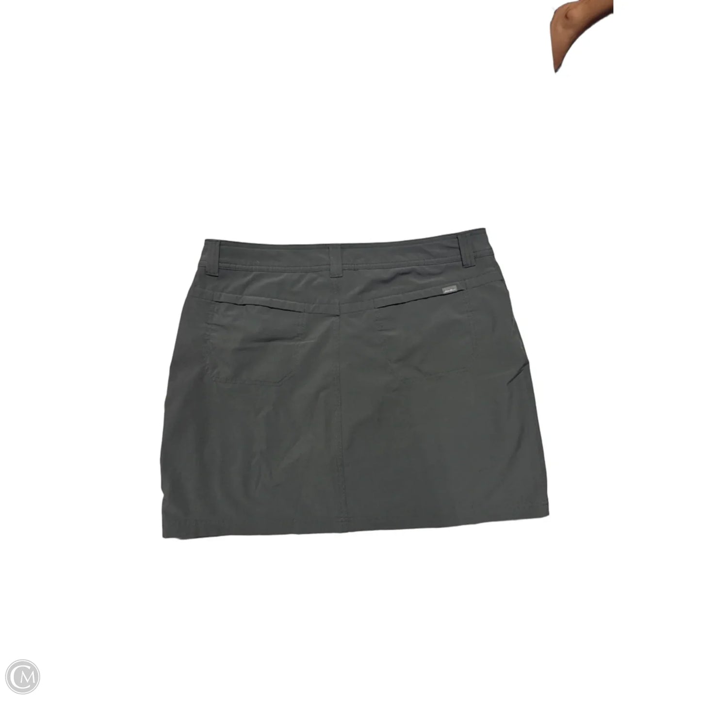 Skirt Mini & Short By Eddie Bauer In Grey, Size: 12