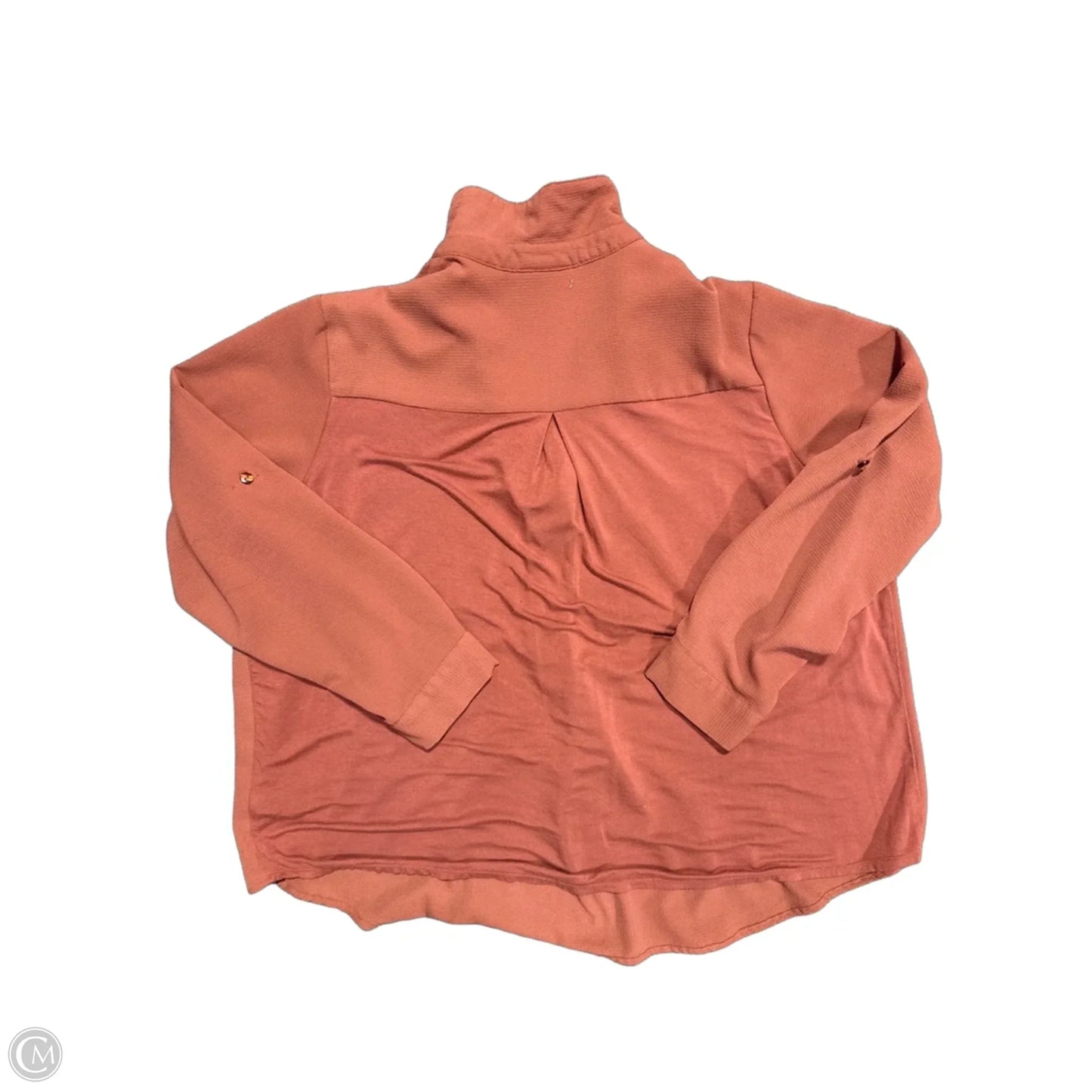 Blouse Long Sleeve By Ava & Viv In Mauve, Size: 2x