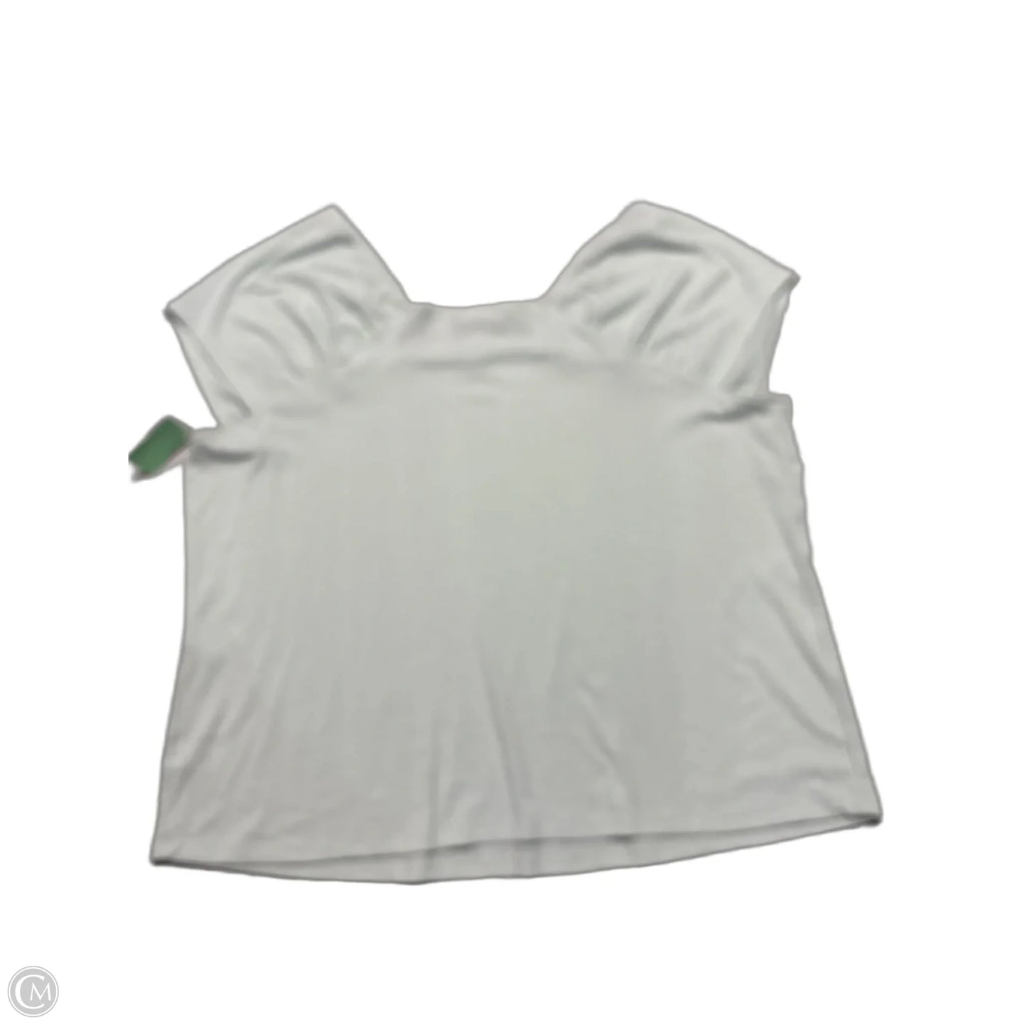 Top Short Sleeve By Lane Bryant In Green, Size: 2x