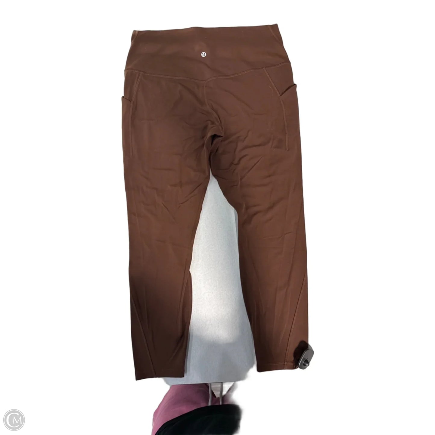 Athletic Leggings By Lululemon In Brown, Size: 14