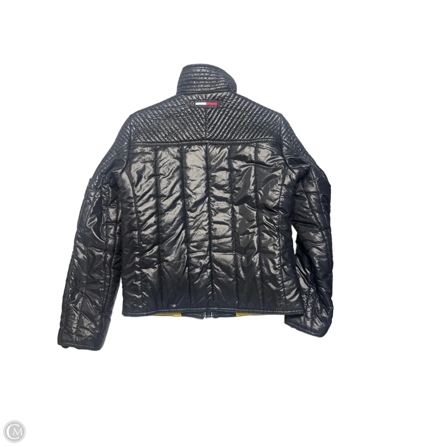 Coat Puffer & Quilted By Tommy Hilfiger In Black, Size: S