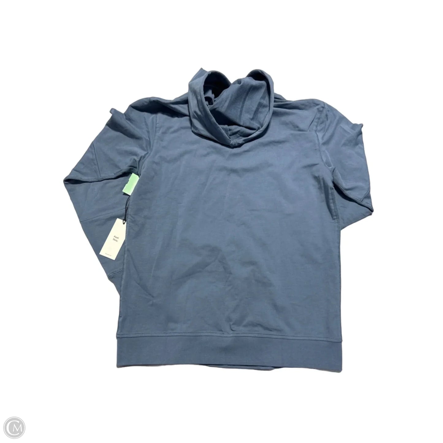 Sweatshirt Hoodie By Cmc In Blue, Size: L