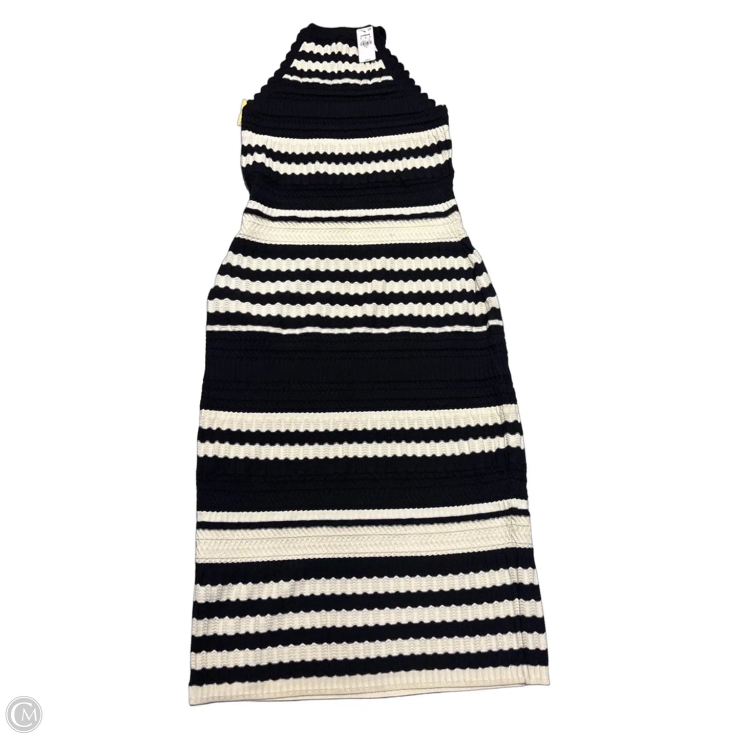 Dress Casual Maxi By Express In Striped Pattern, Size: S