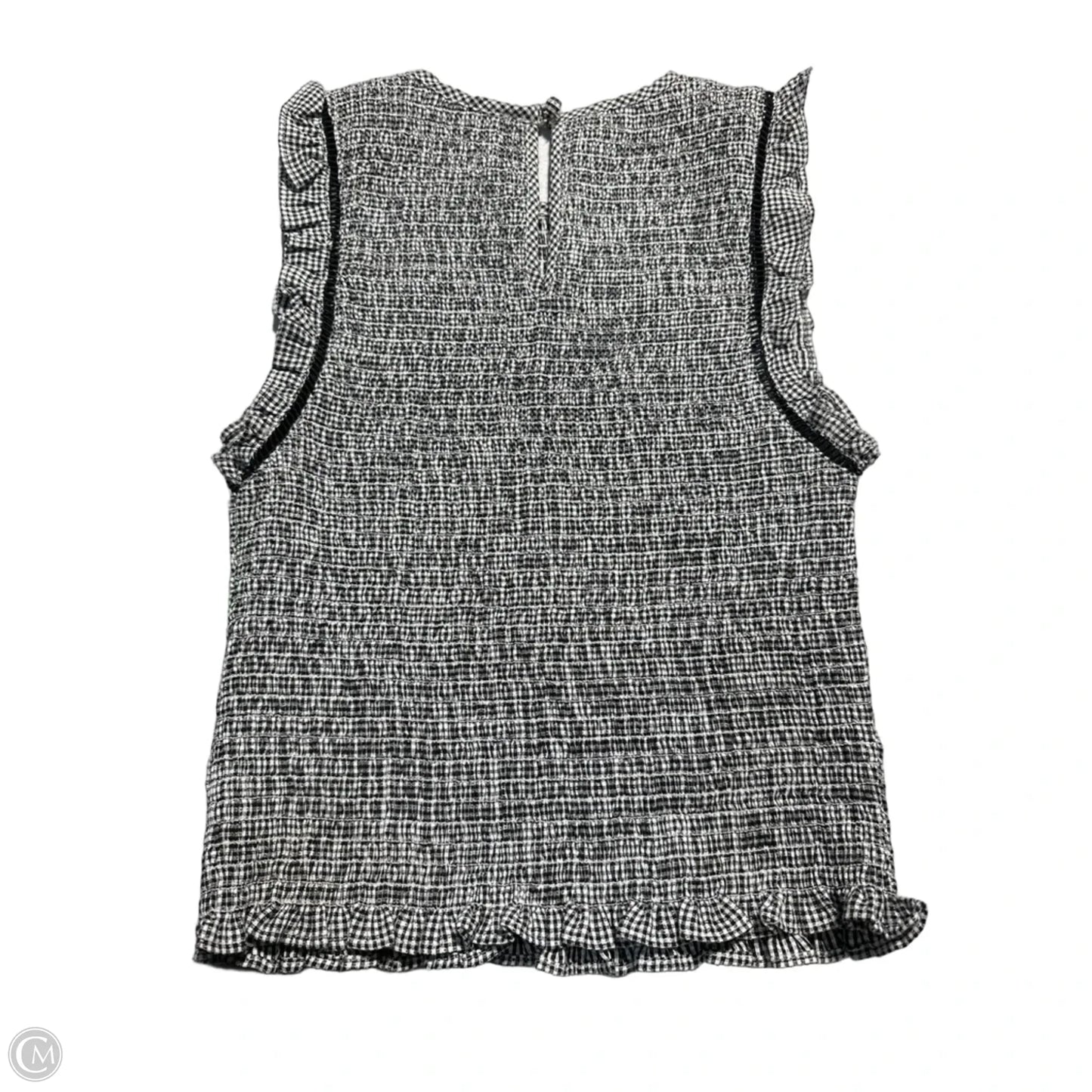 Tank Top By Storia In Black & White, Size: M