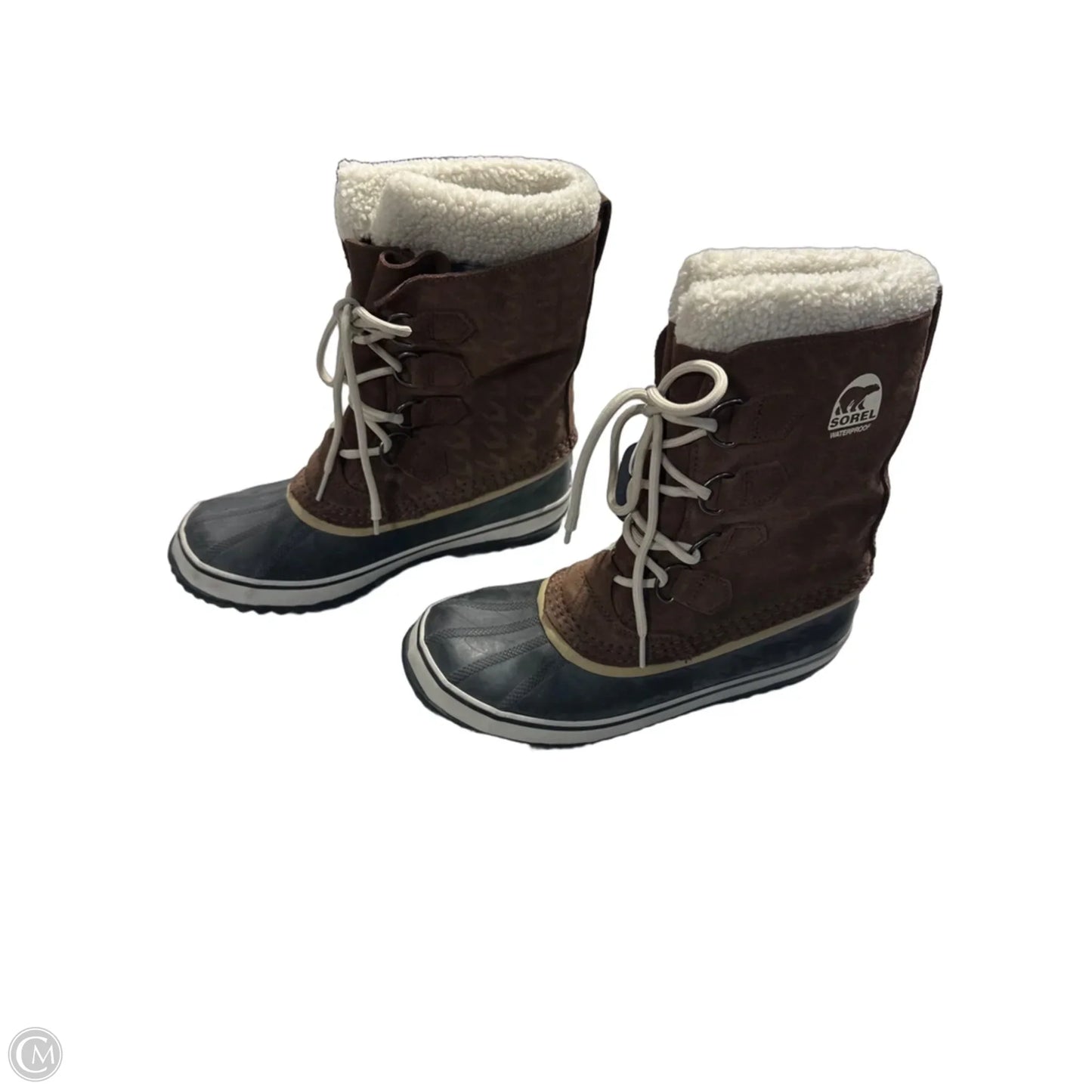 Boots Snow By Sorel In Brown, Size: 9