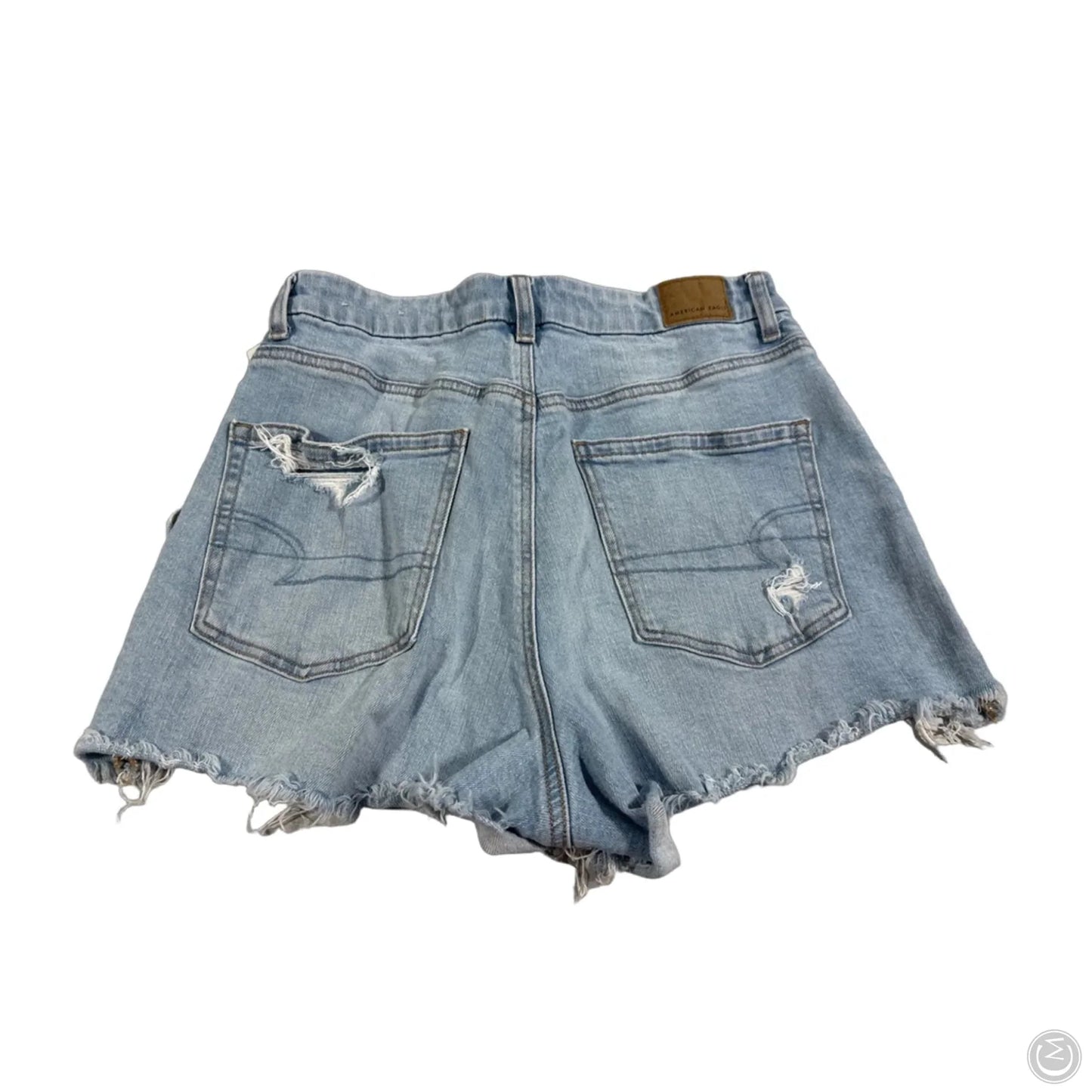 Shorts By American Eagle In Blue Denim, Size: 8