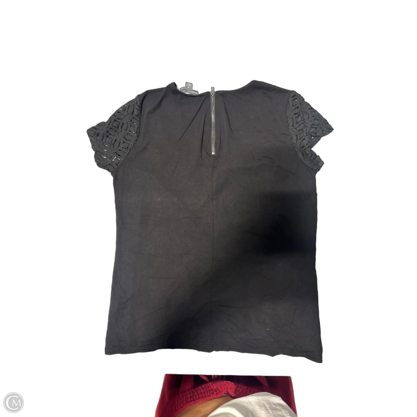 Top Short Sleeve By Market & Spruce In Black, Size: M