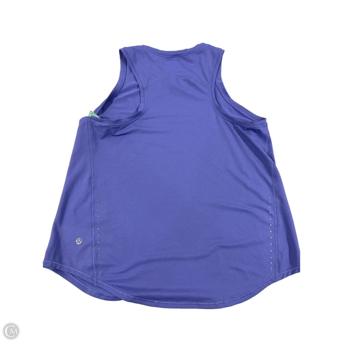 Athletic Tank Top By Lululemon In Purple, Size: 8