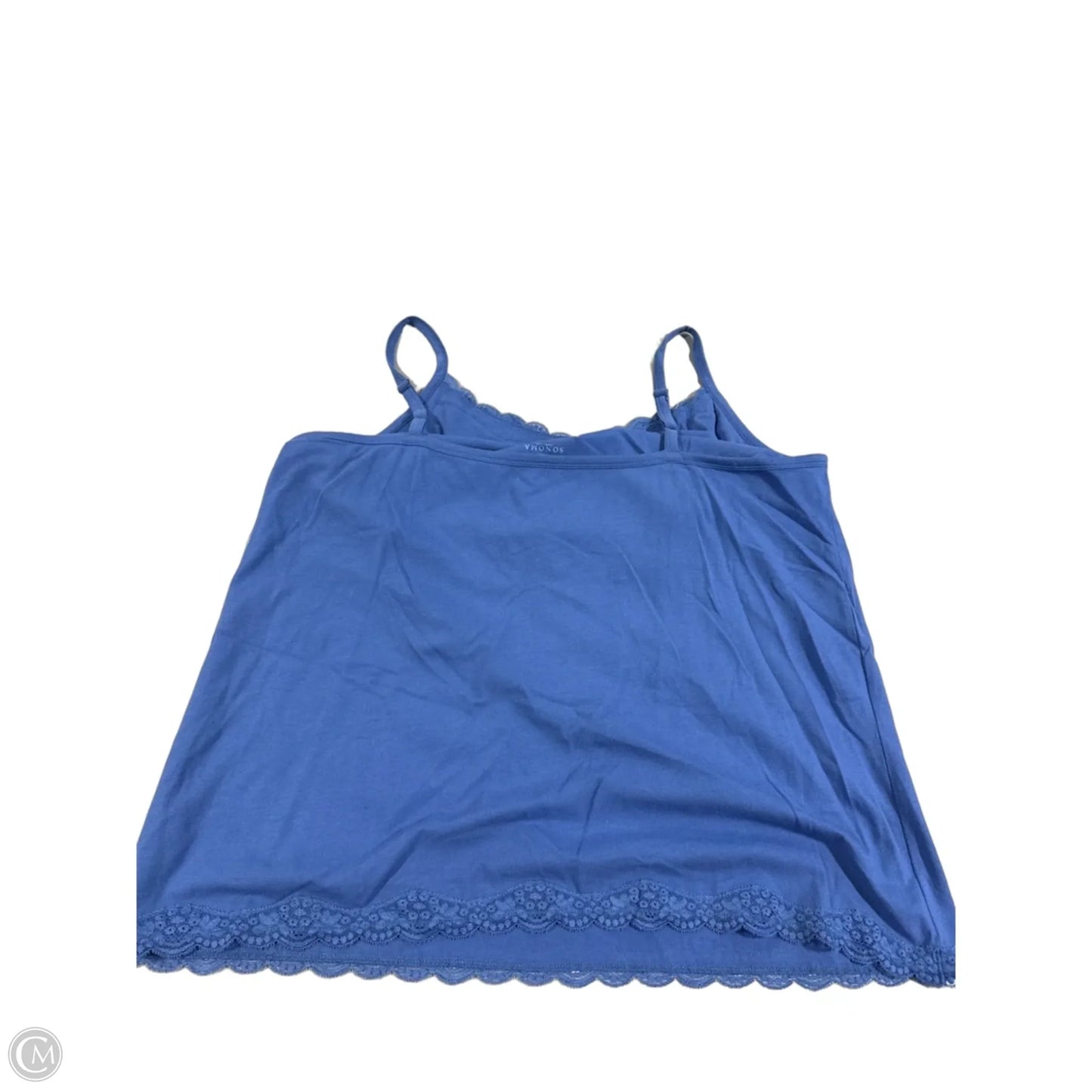 Tank Top By Sonoma In Blue, Size: 2x