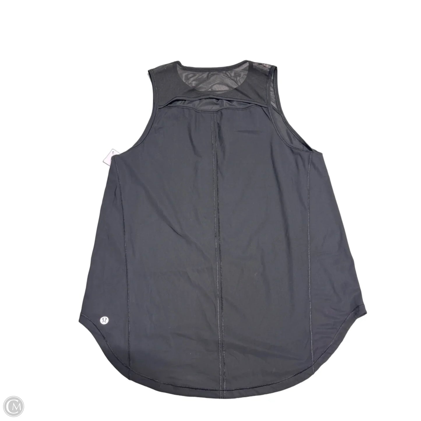 Athletic Tank Top By Lululemon In Black, Size: M