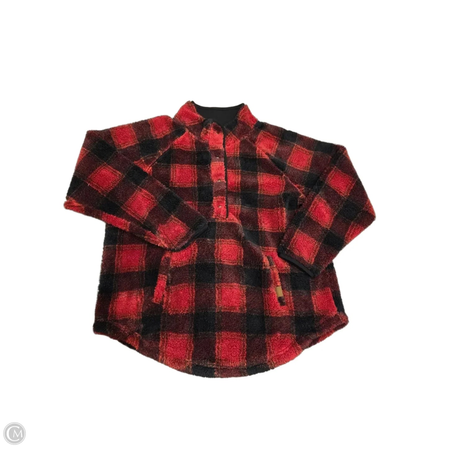Sweater By Maurices In Red, Size: Xxl