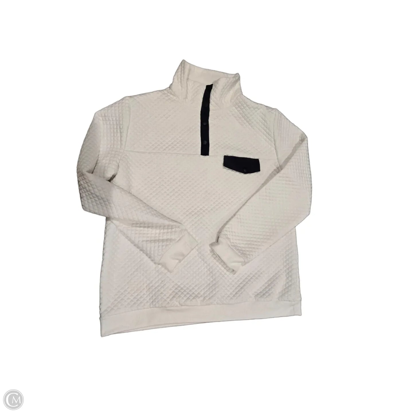 Top Long Sleeve By Btfbm In White, Size: Xl