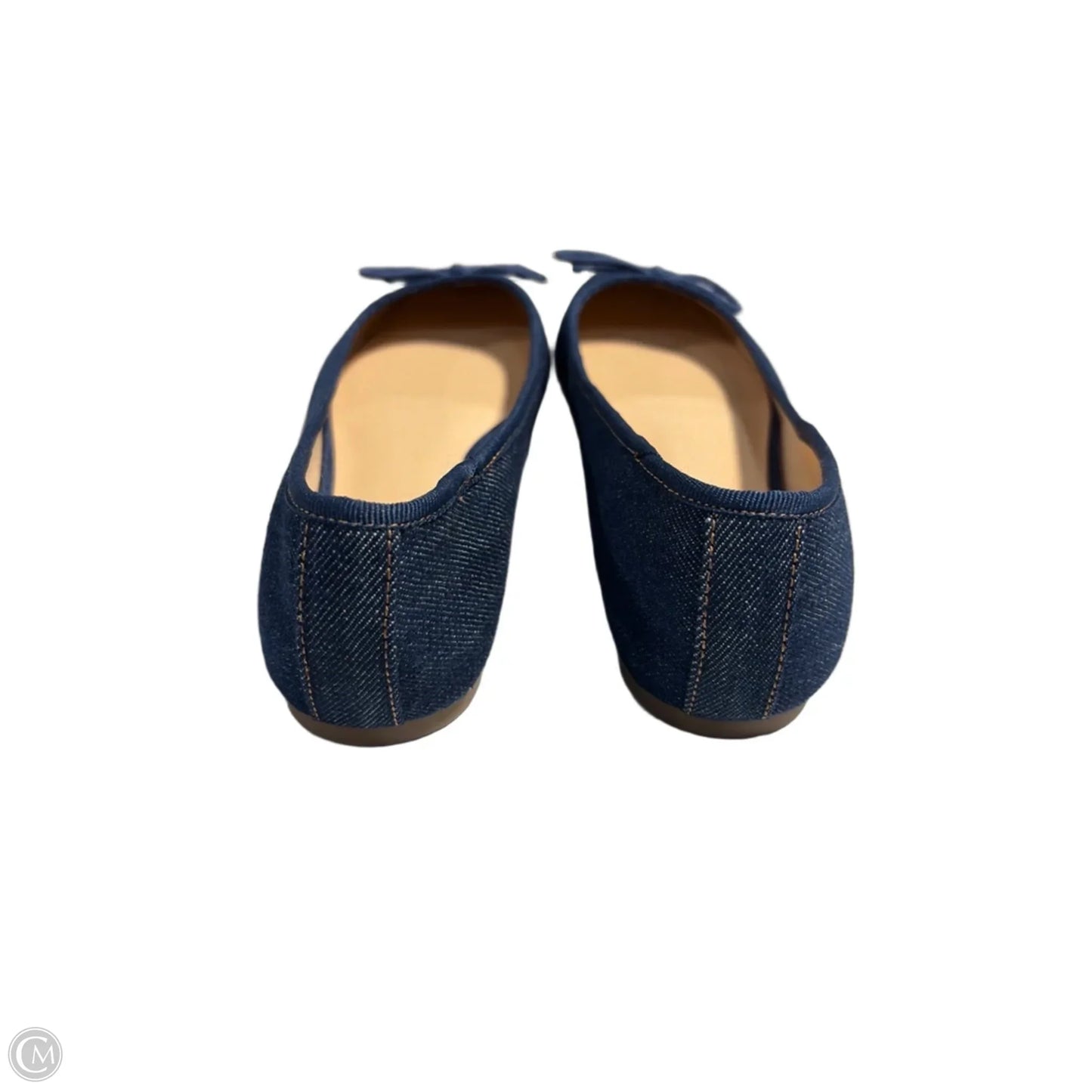 Shoes Flats By Loft In Blue, Size: 7