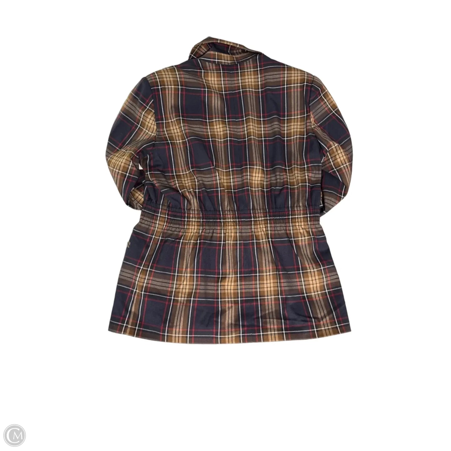 Blazer By Steve Madden In Plaid Pattern, Size: L