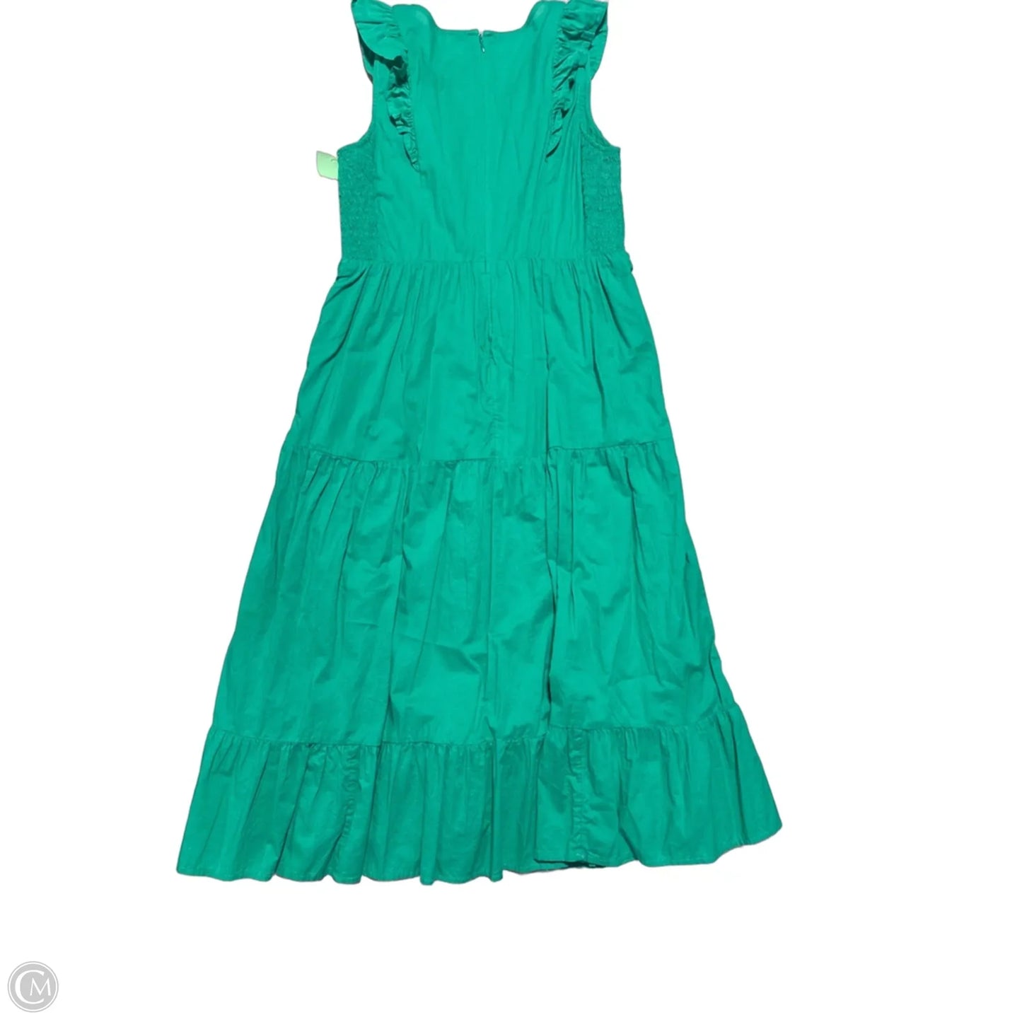 Dress Casual Maxi By J. Crew In Green, Size: 10